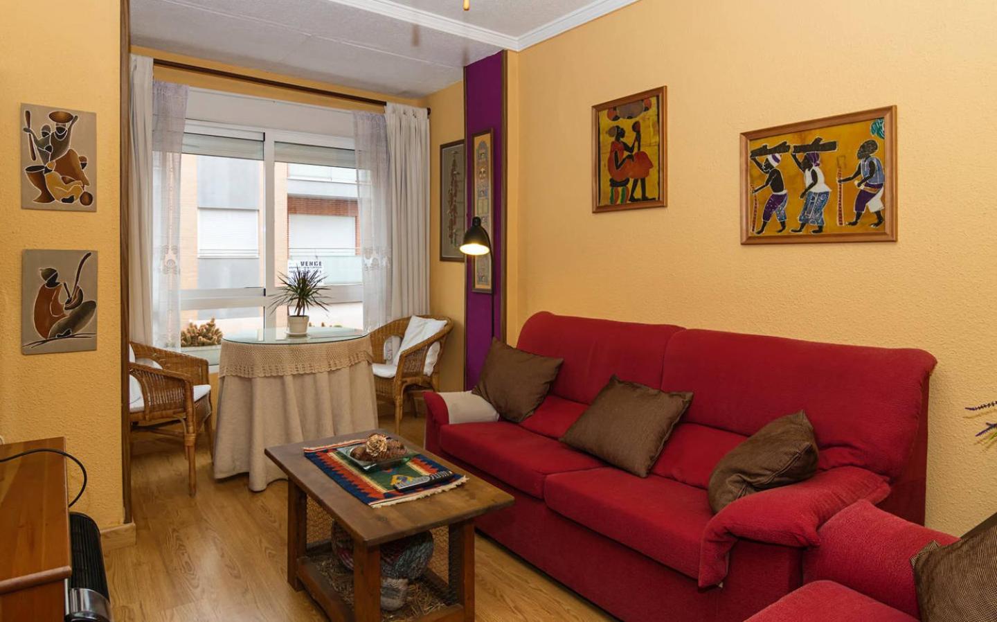 Apartamento de dos habitaciones