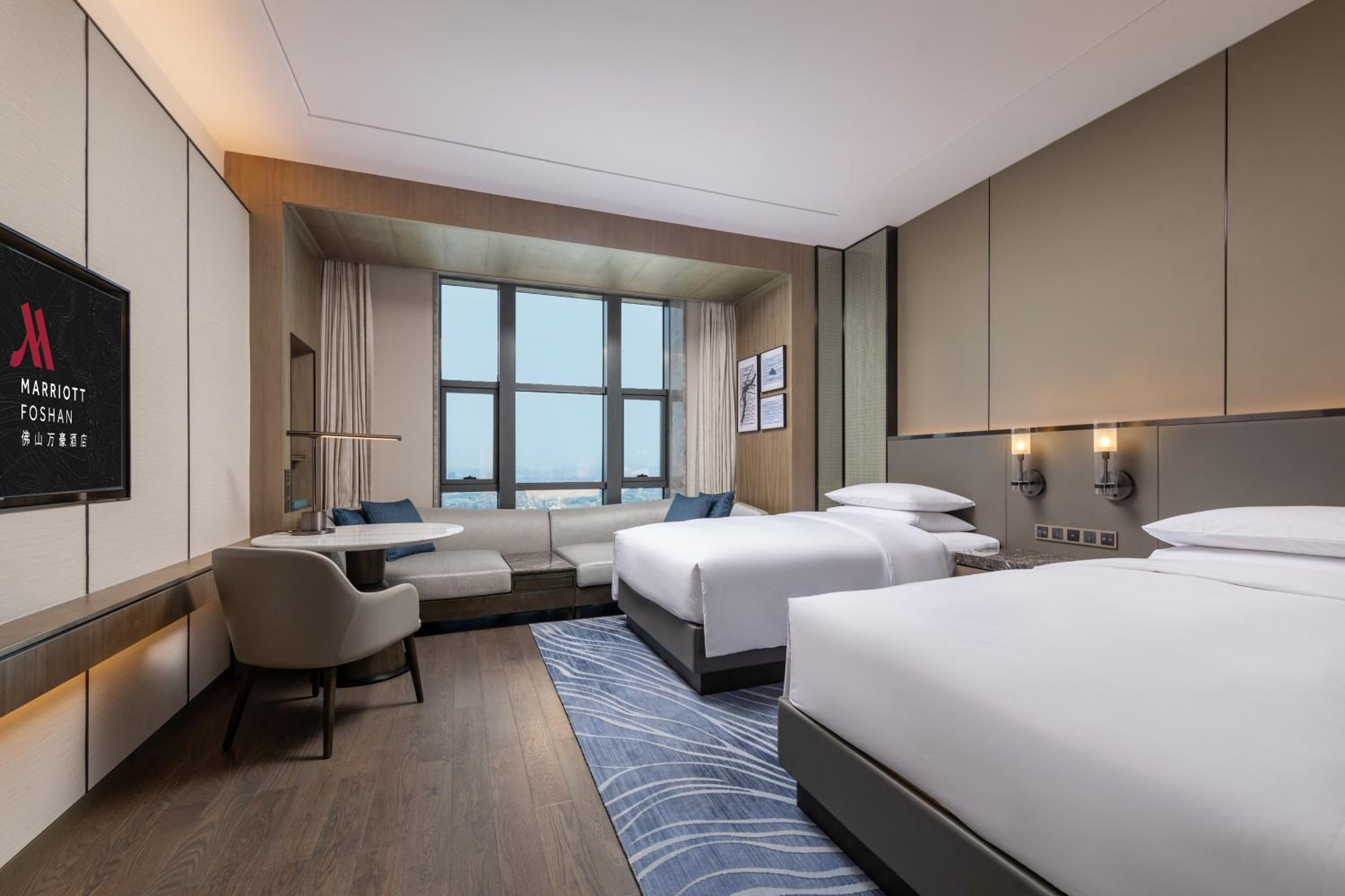 Premier Double Room with Two Double Beds - High floor