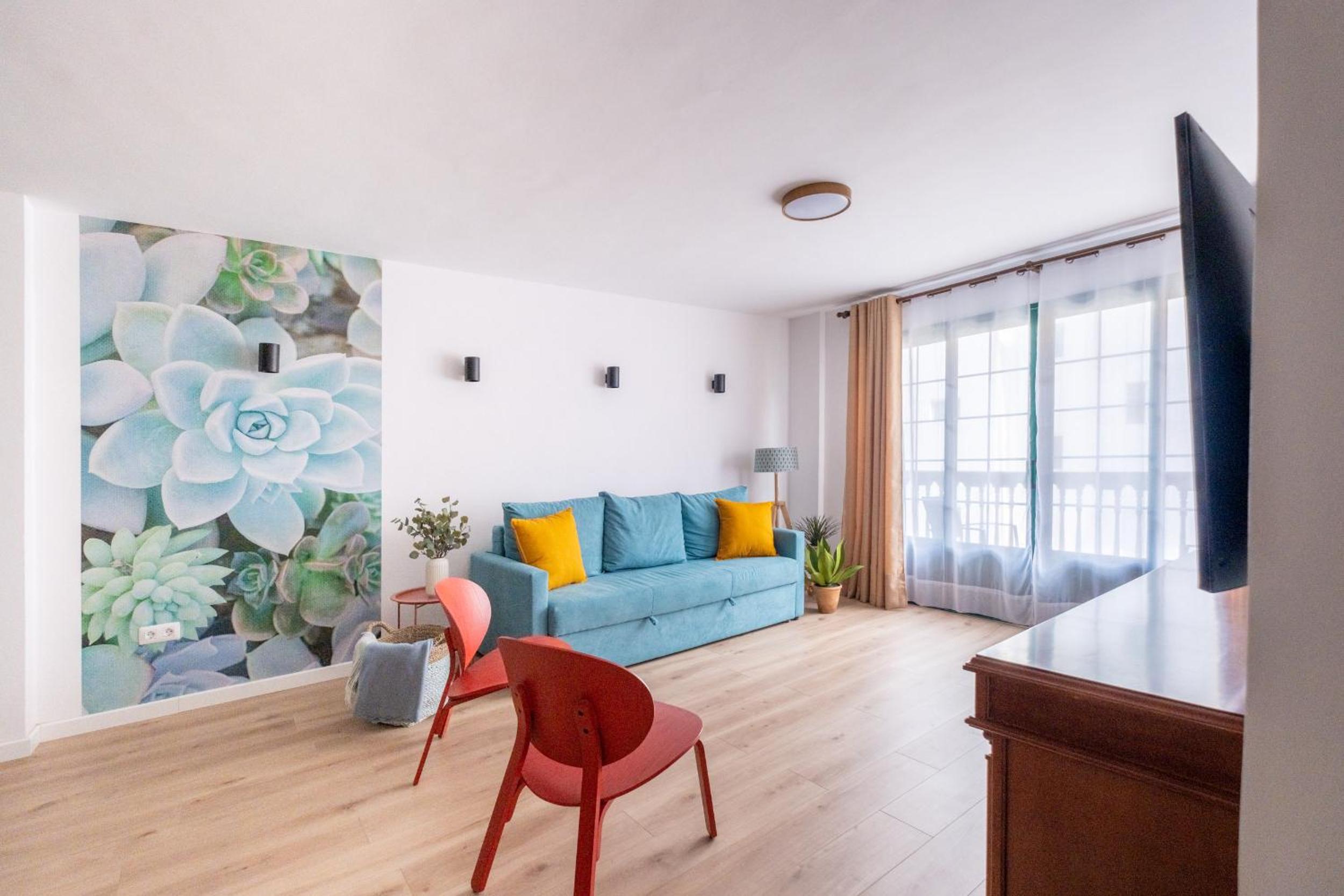Apartamento con Balcón