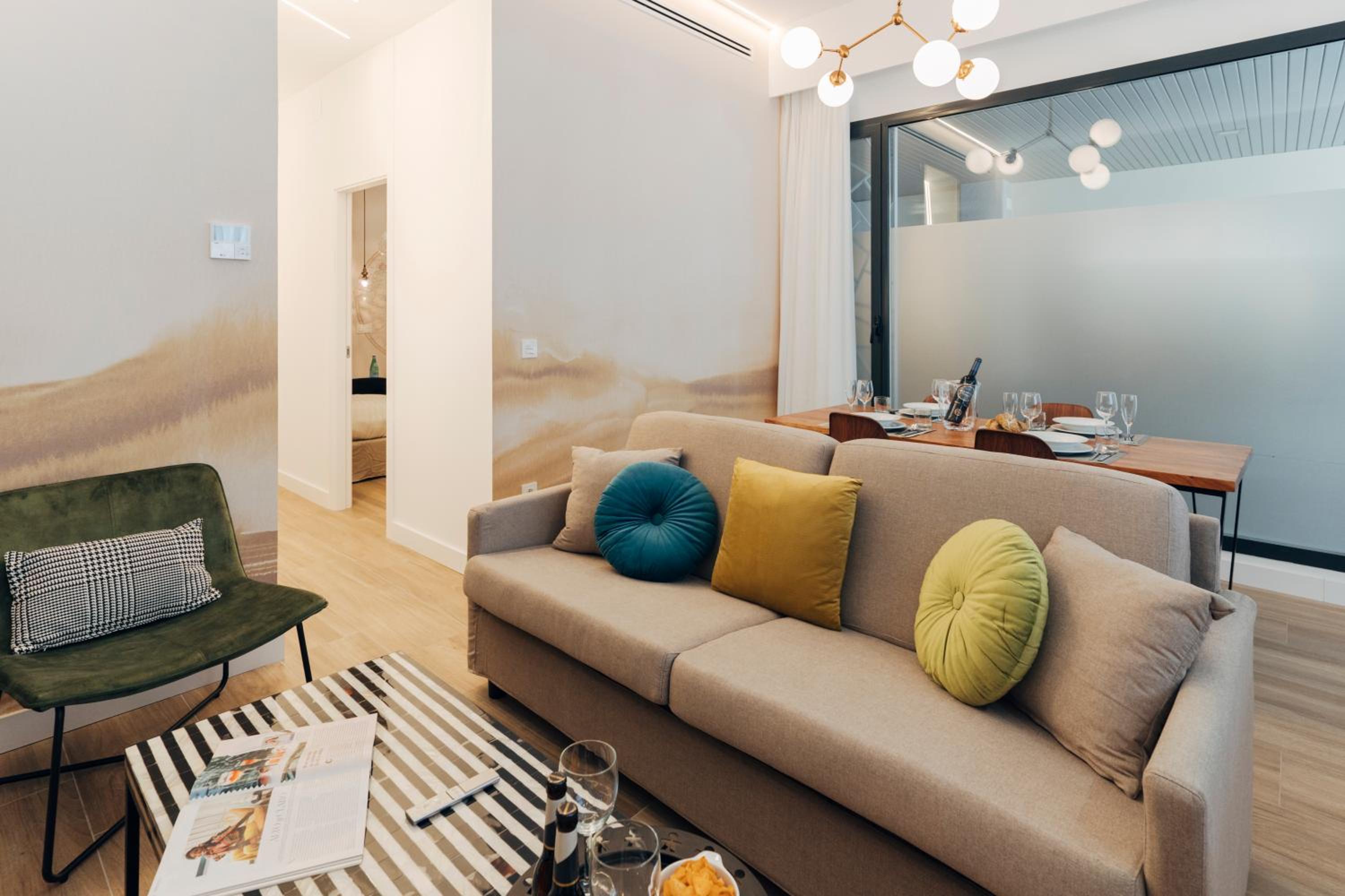 Apartamento de dos habitaciones