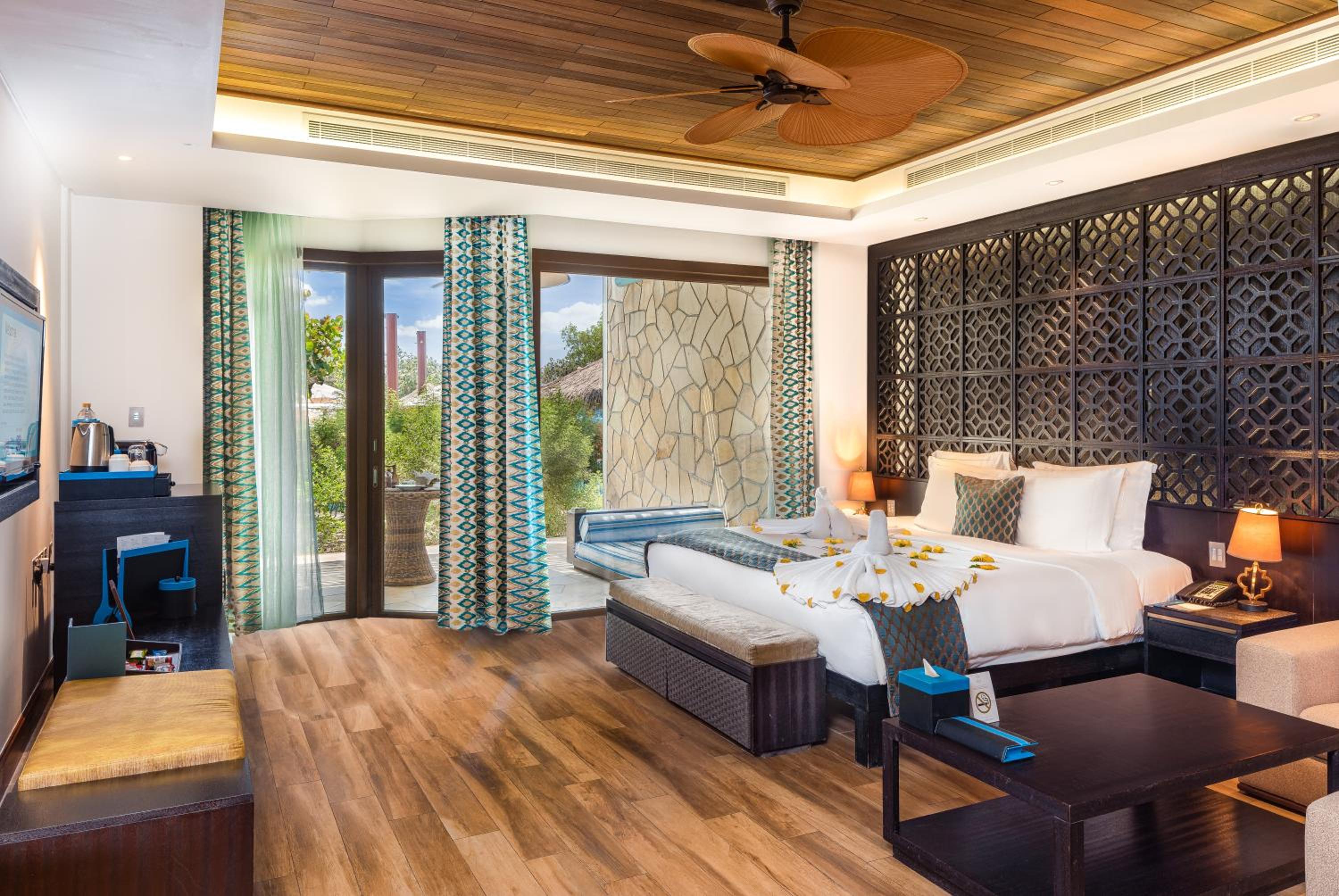 Deluxe Beach Terrace Room with Adventure Park Access