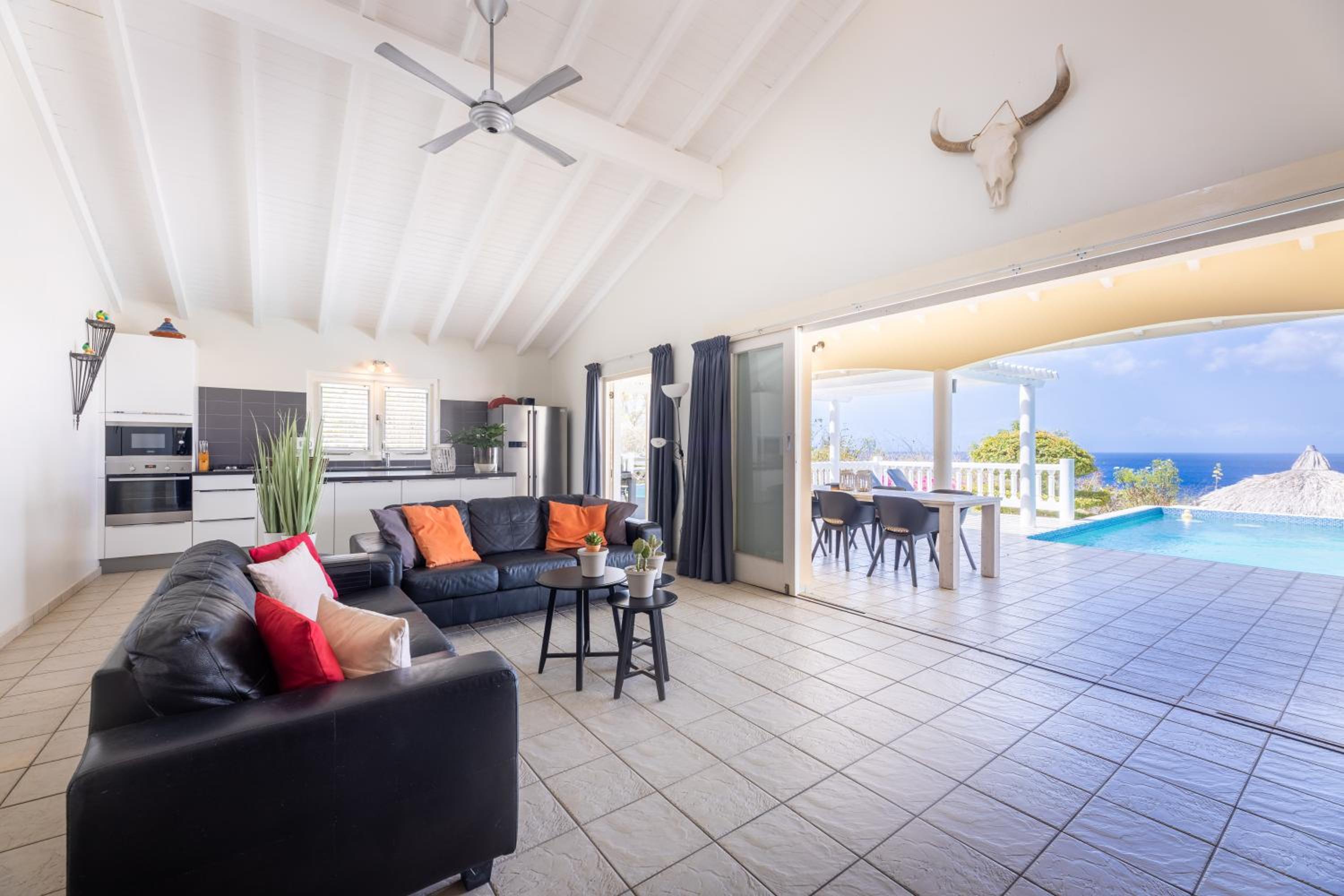 Three-Bedroom Villa with Sea View & Private Pool