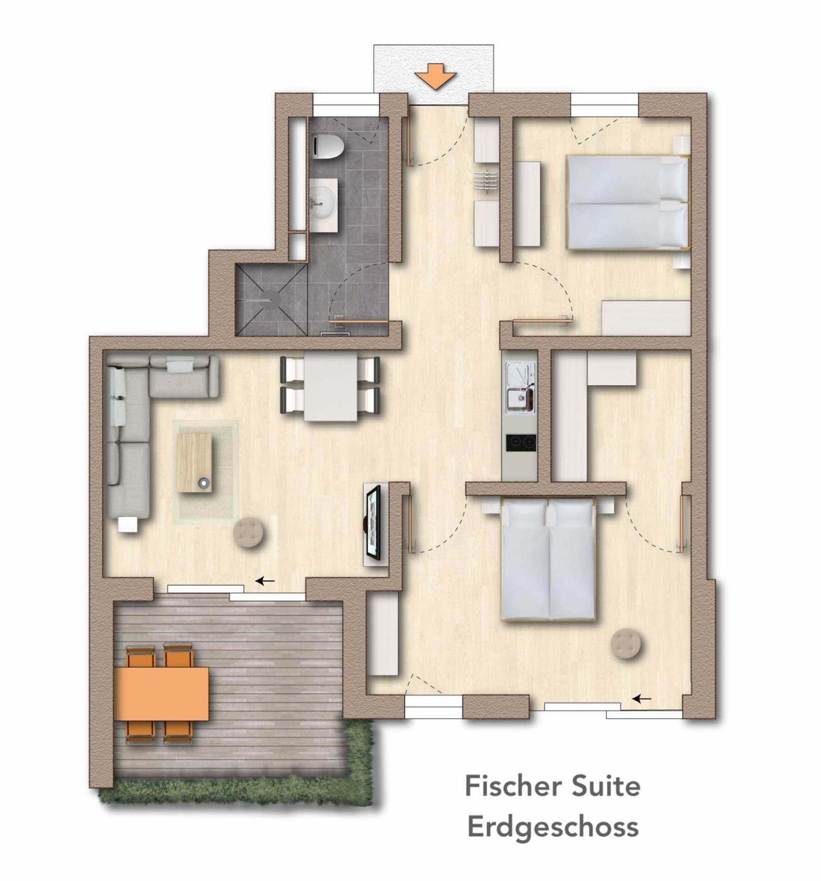 Suite with Lake View