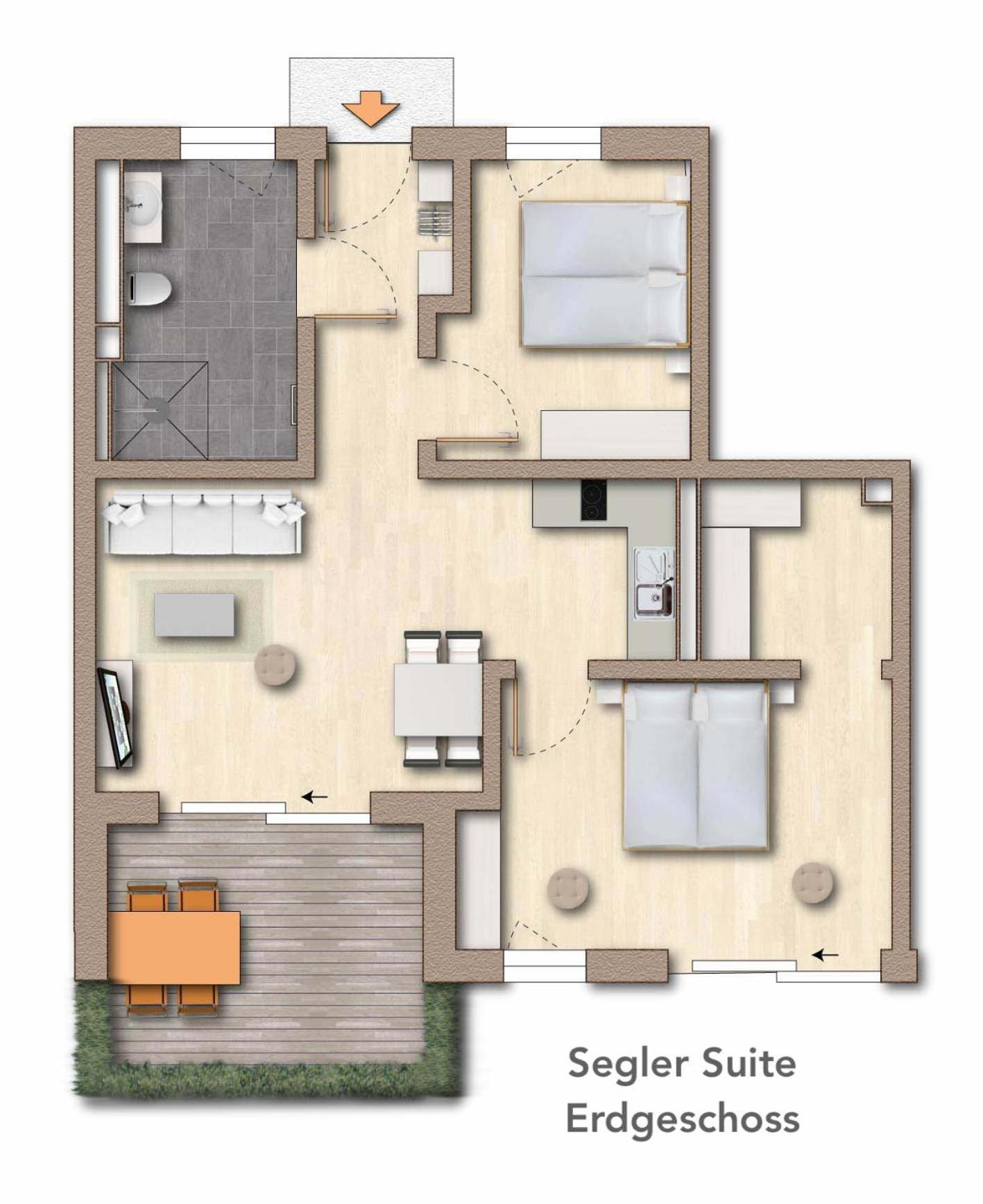 Suite with Lake View