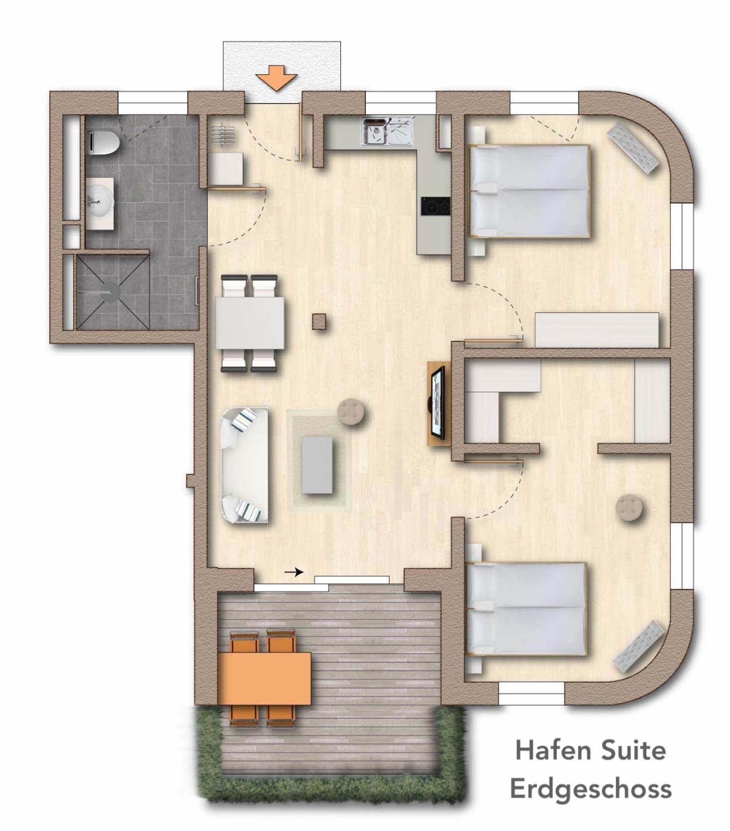 Suite with Lake View