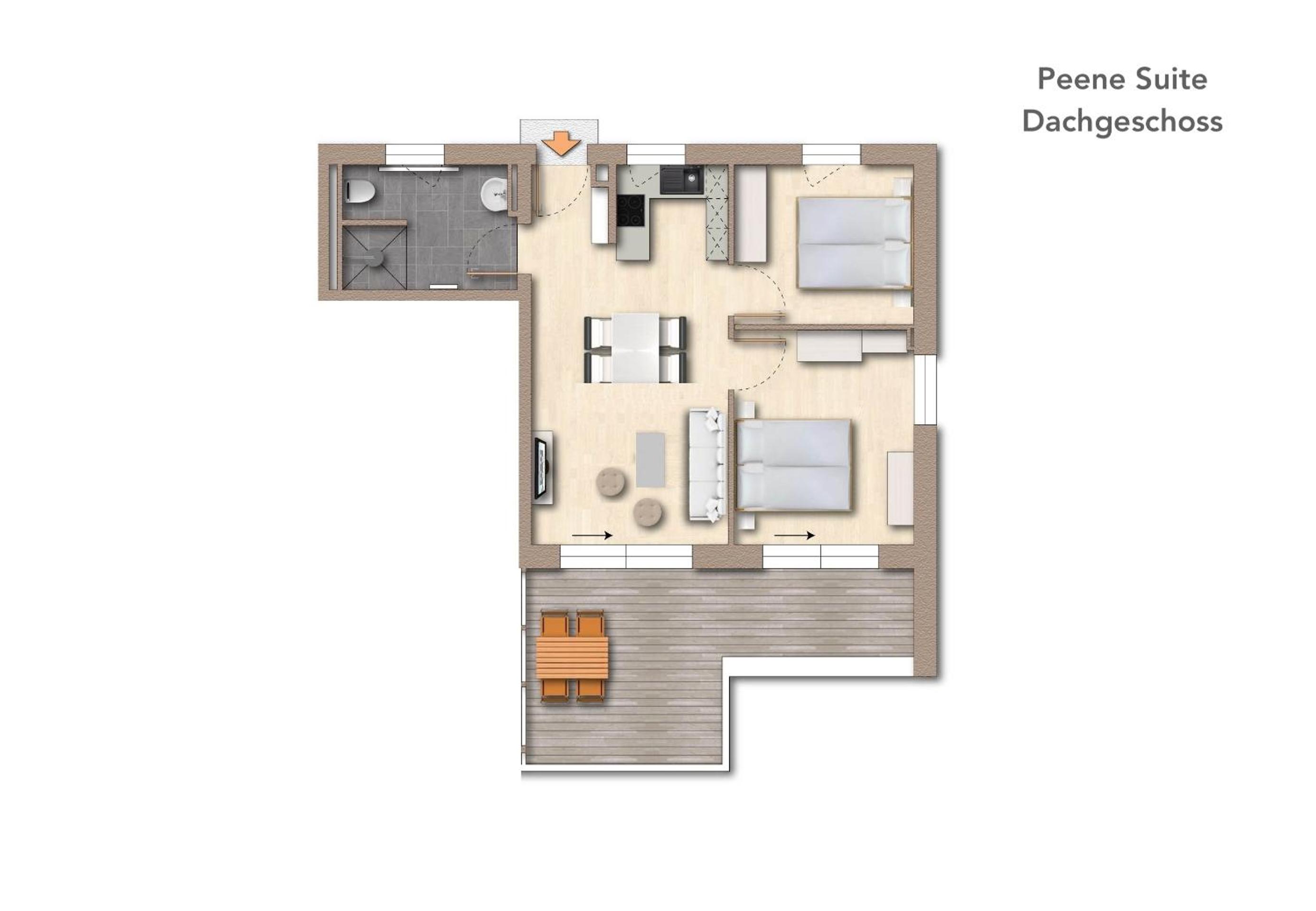 Suite with Lake View