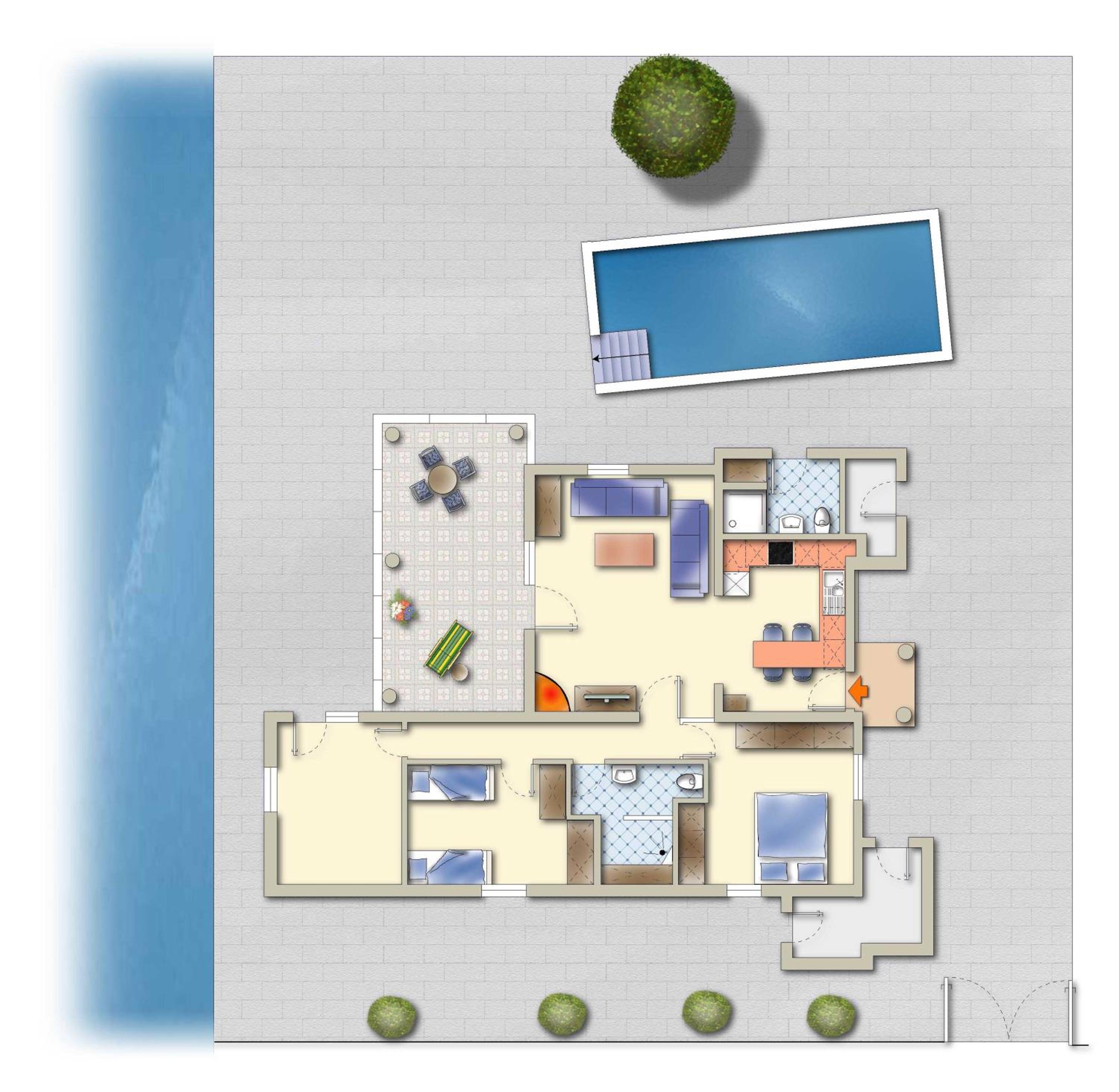 Two-Bedroom House photo 2