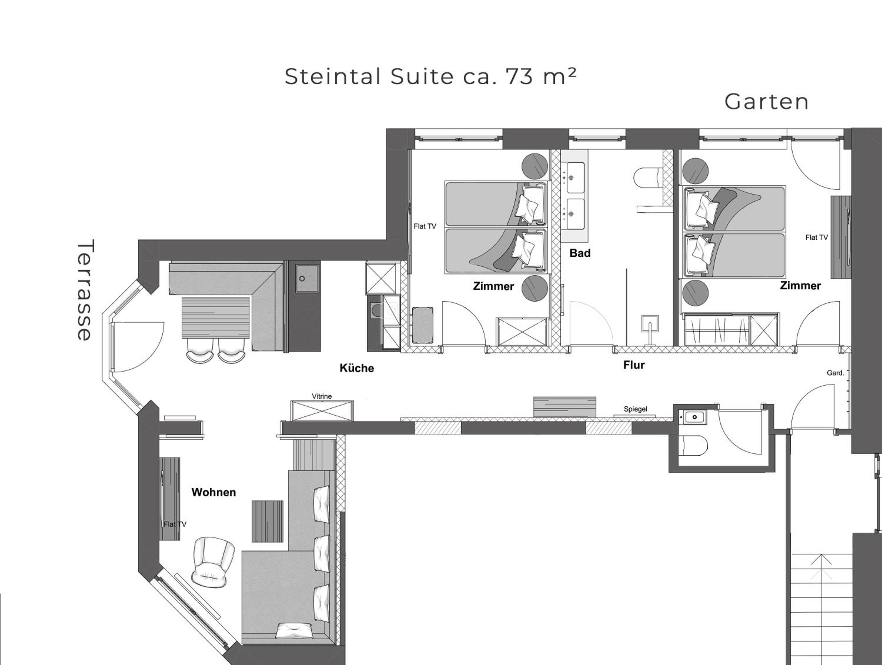 Two-Bedroom Suite - Photo 2