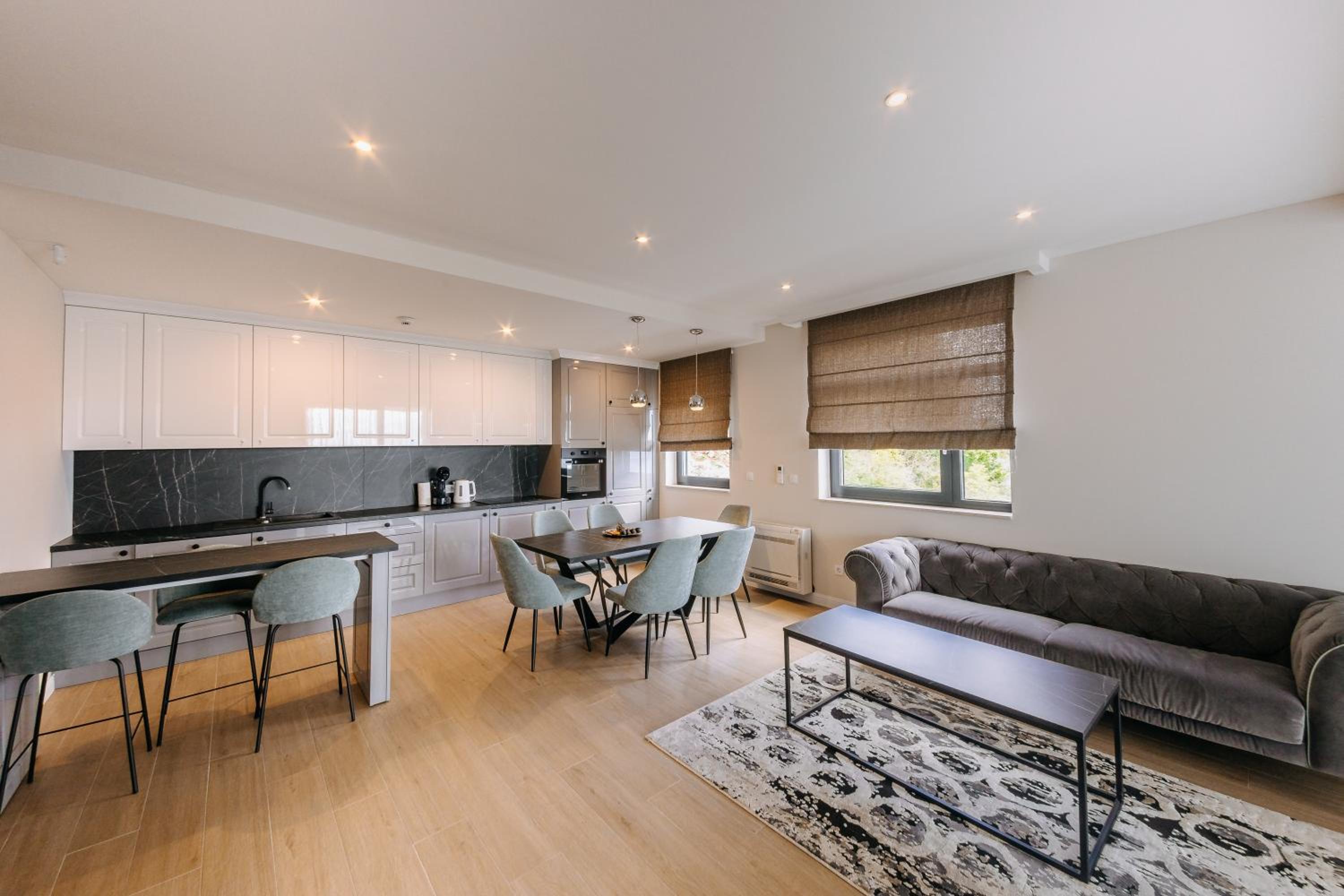 Three-Bedroom Apartment with Sea View