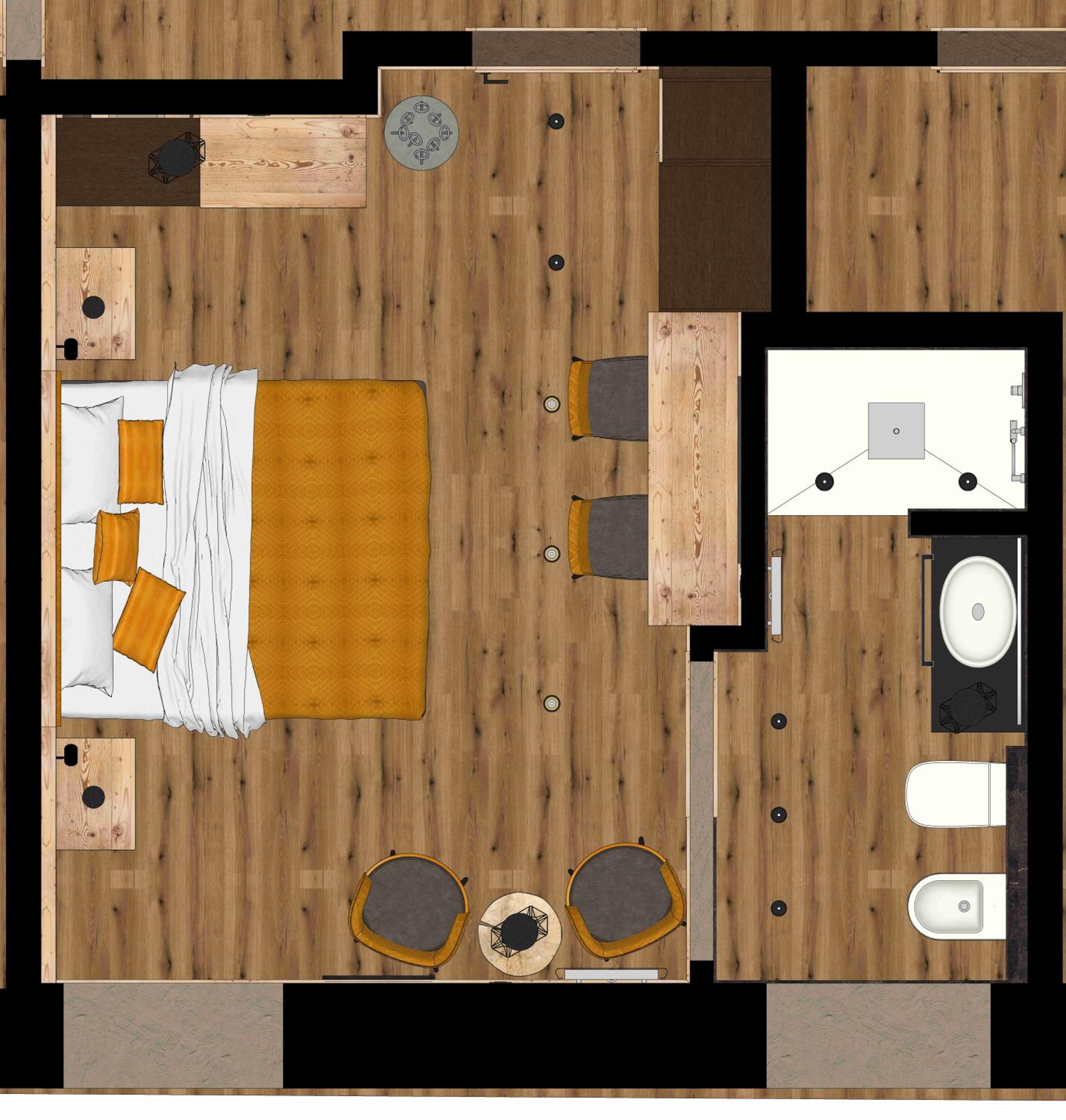 Deluxe Double or Twin Room with Mountain View - Photo 5