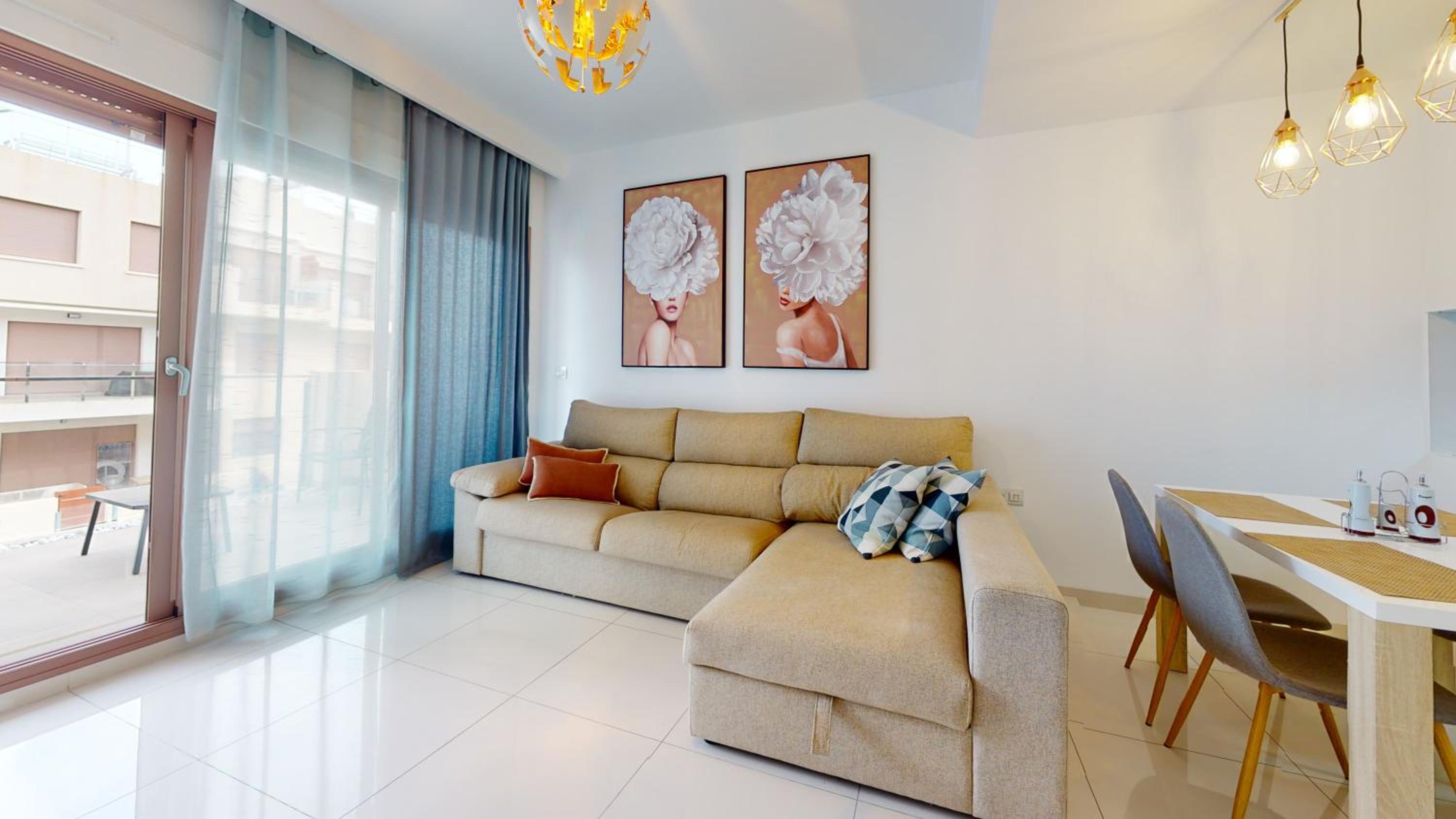 Apartamento de dos habitaciones