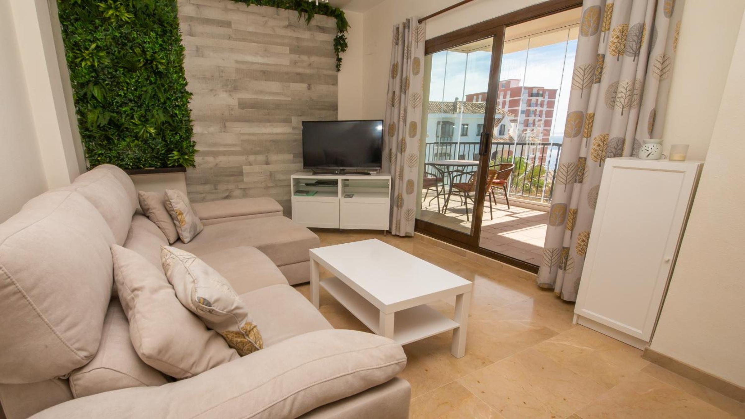 Apartamento con vista al mar