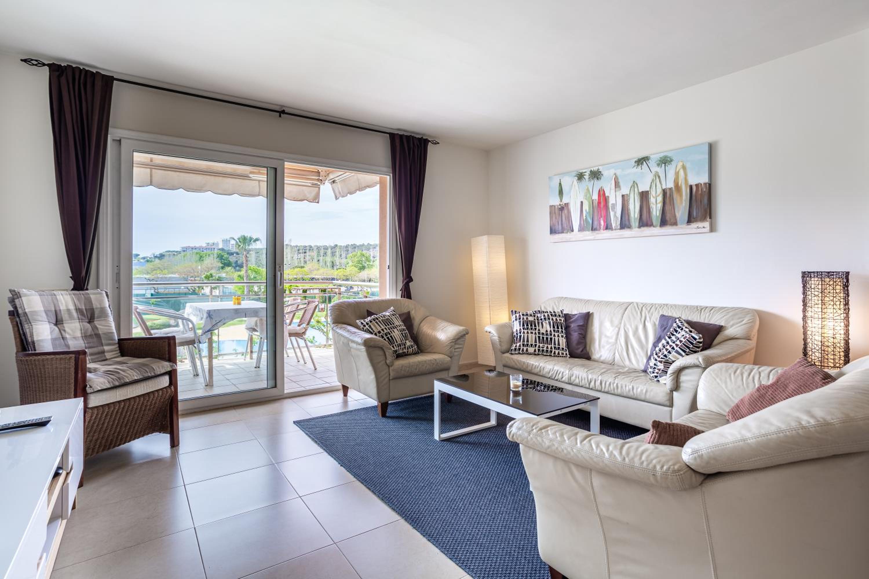 Three-Bedroom Premium Apartment with Balcony