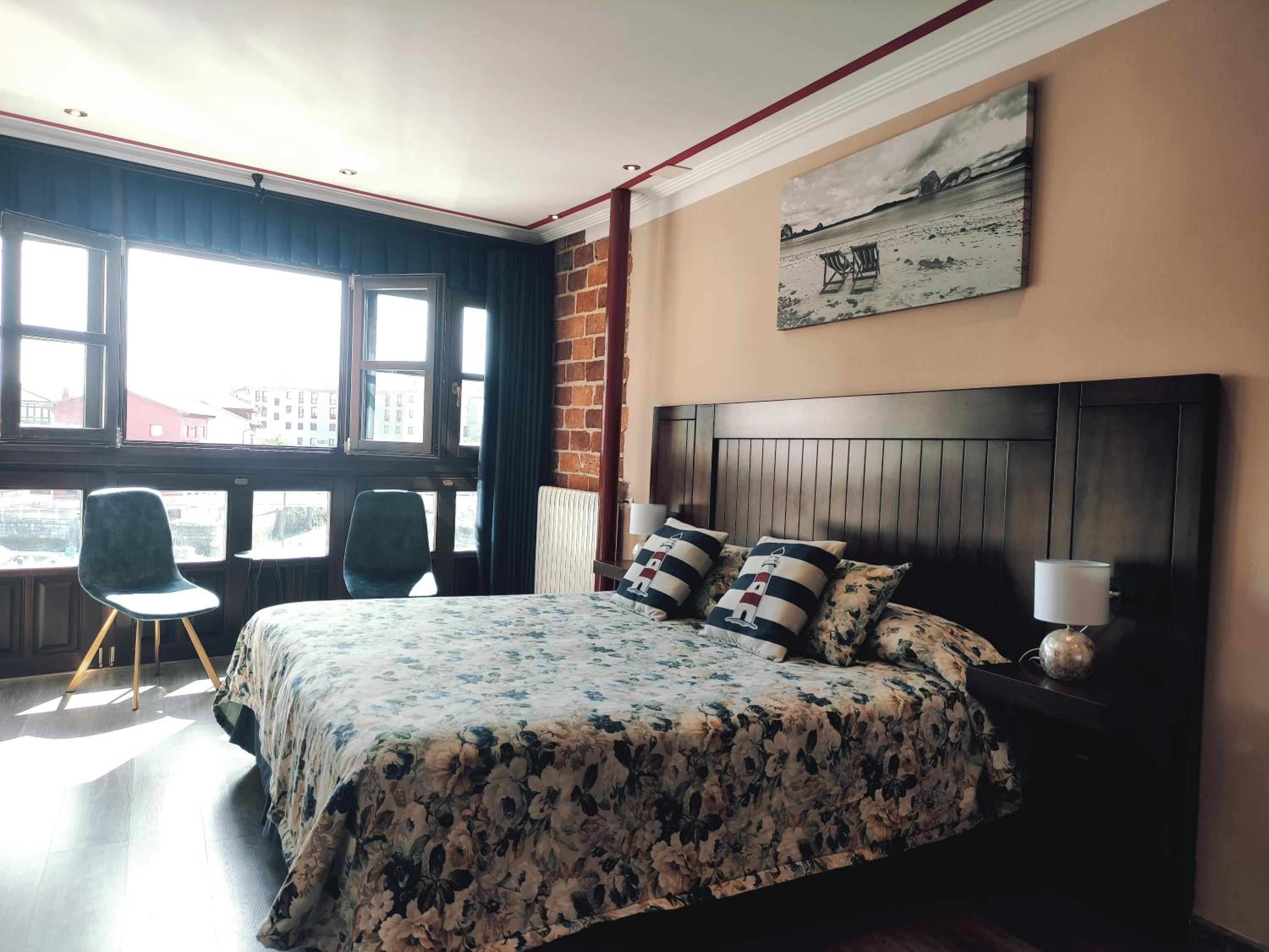 Habitación Doble o con Dos Camas con Vista al Puerto