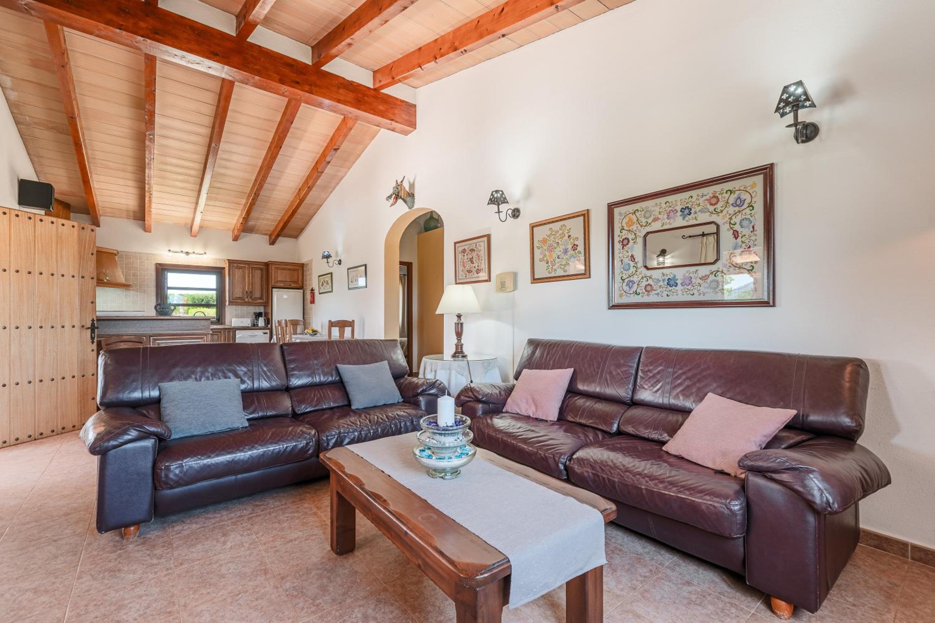 Villa con vistas al jardín