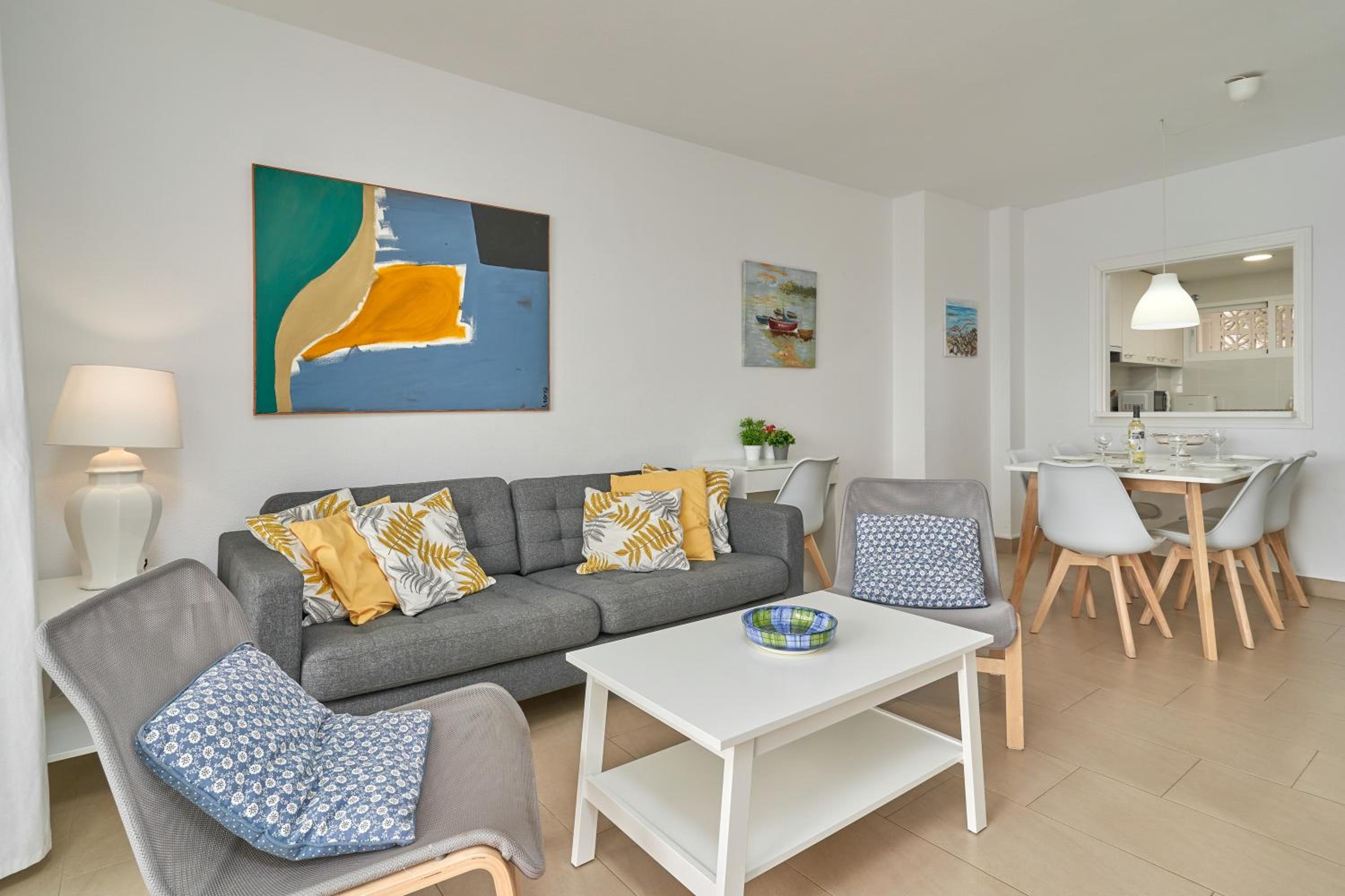 Three-Bedroom Apartment with Water View
