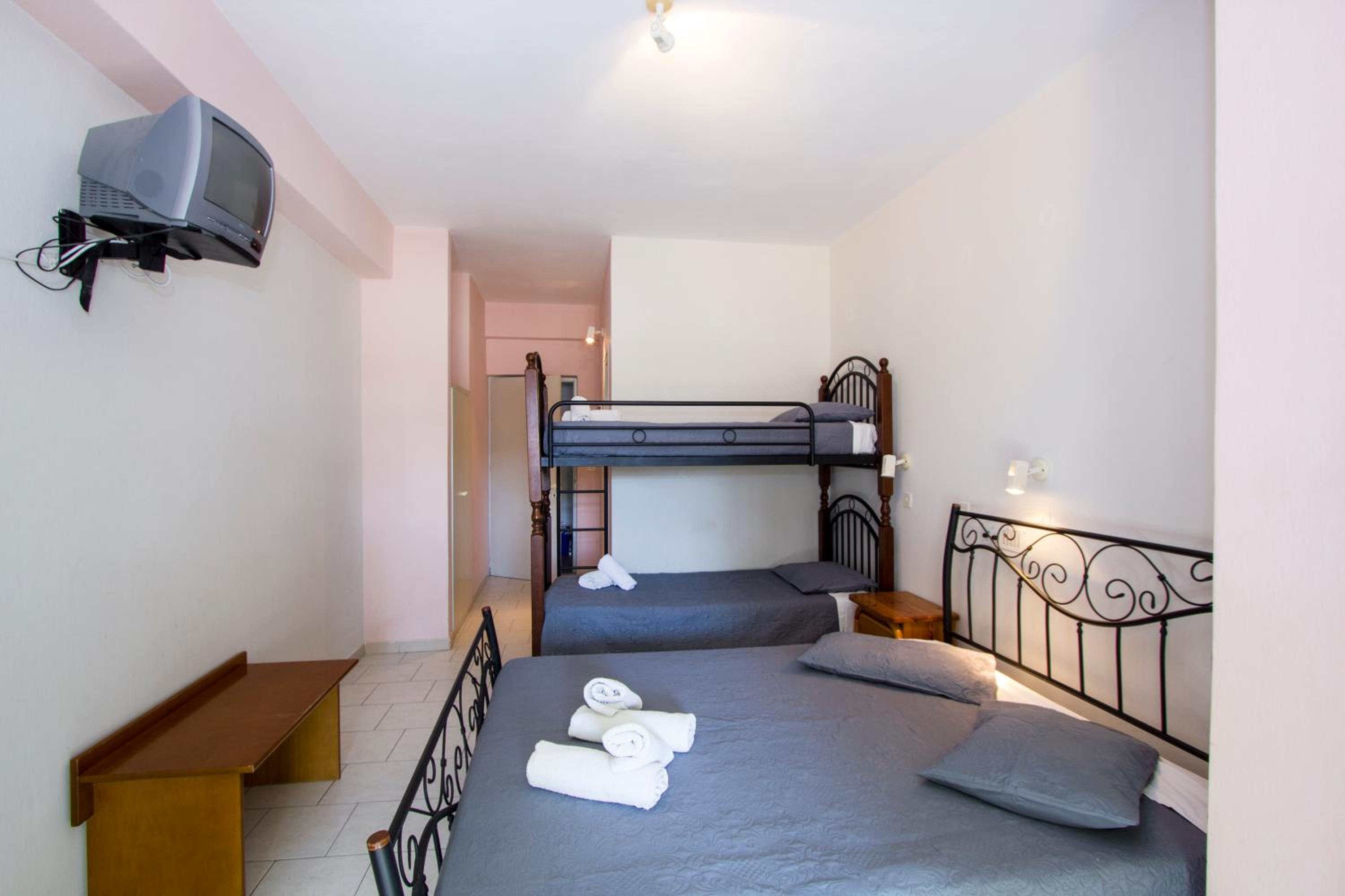 Economy Quadruple Room Ground Floor with Courtyard