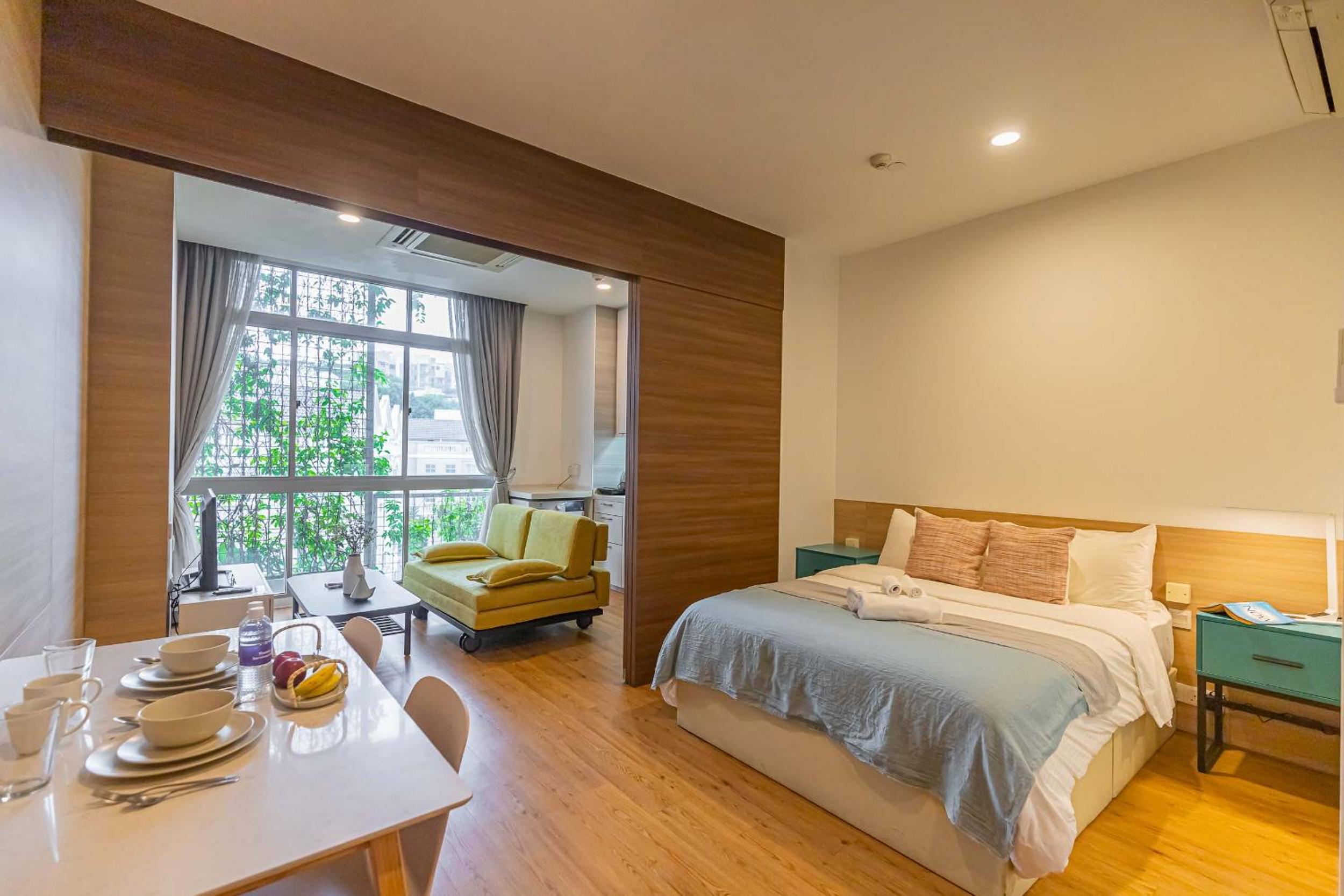 Deluxe One-Bedroom Apartment