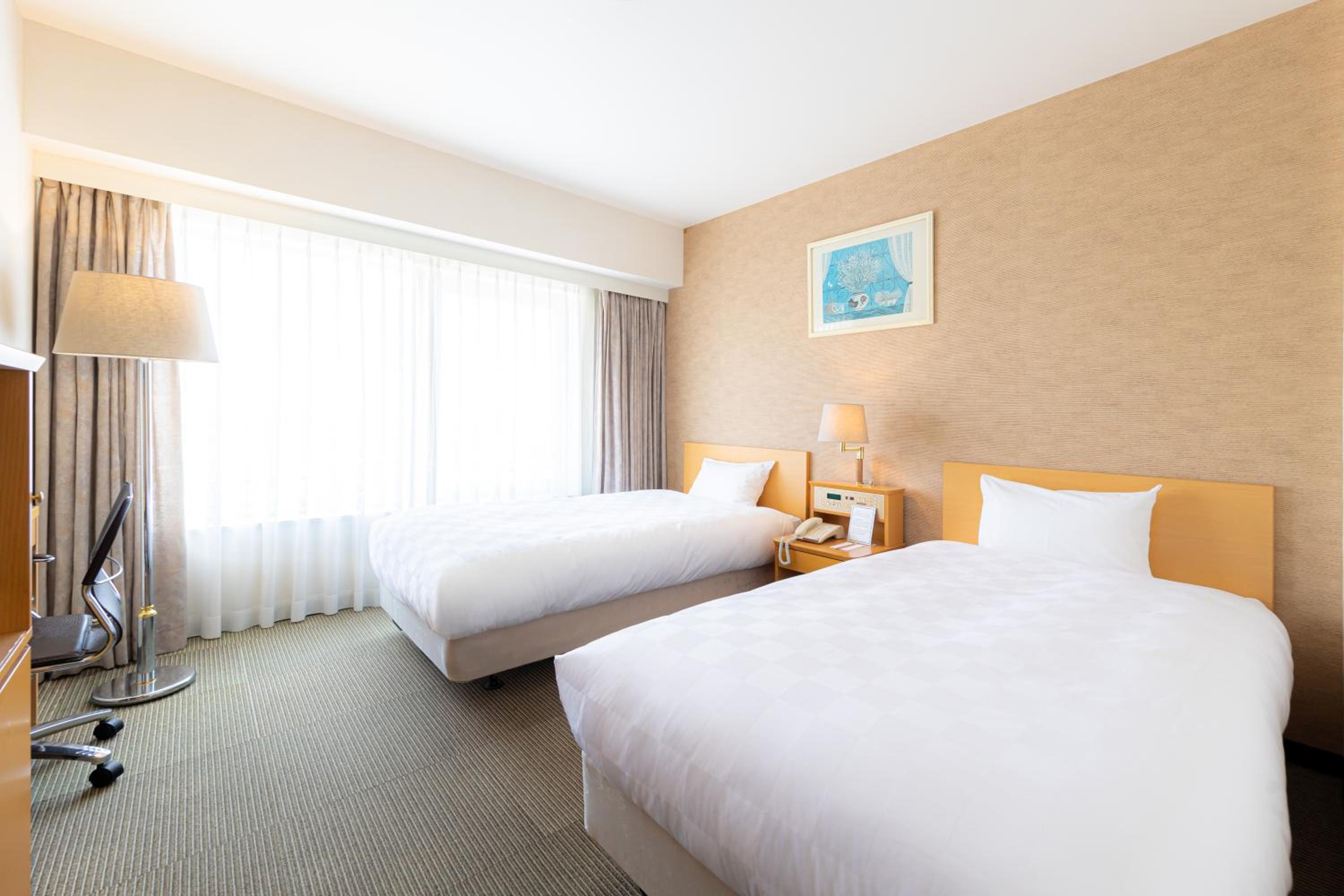Economy Twin Room - Non-Smoking - Photo 1