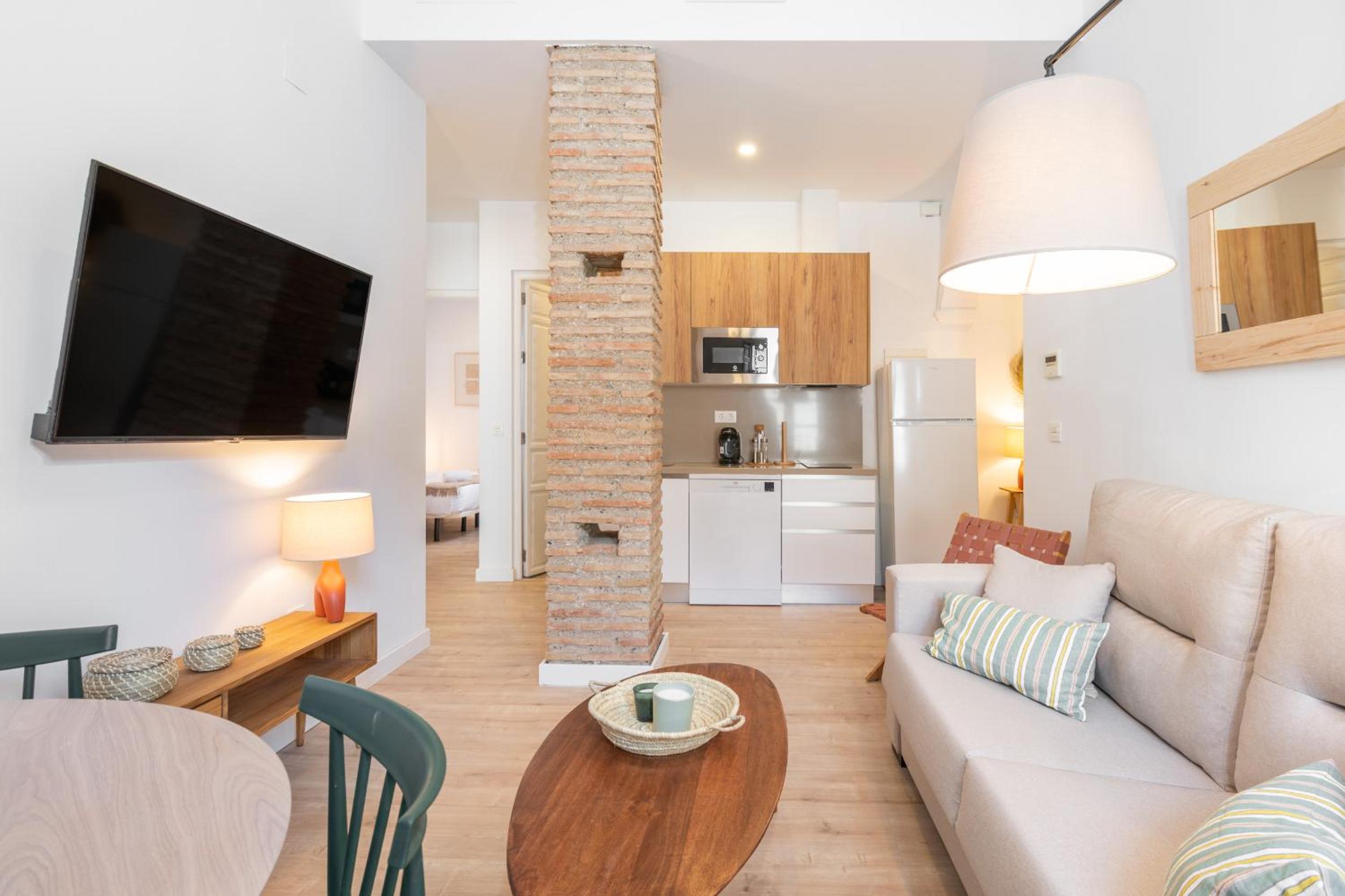 Apartamento de dos habitaciones