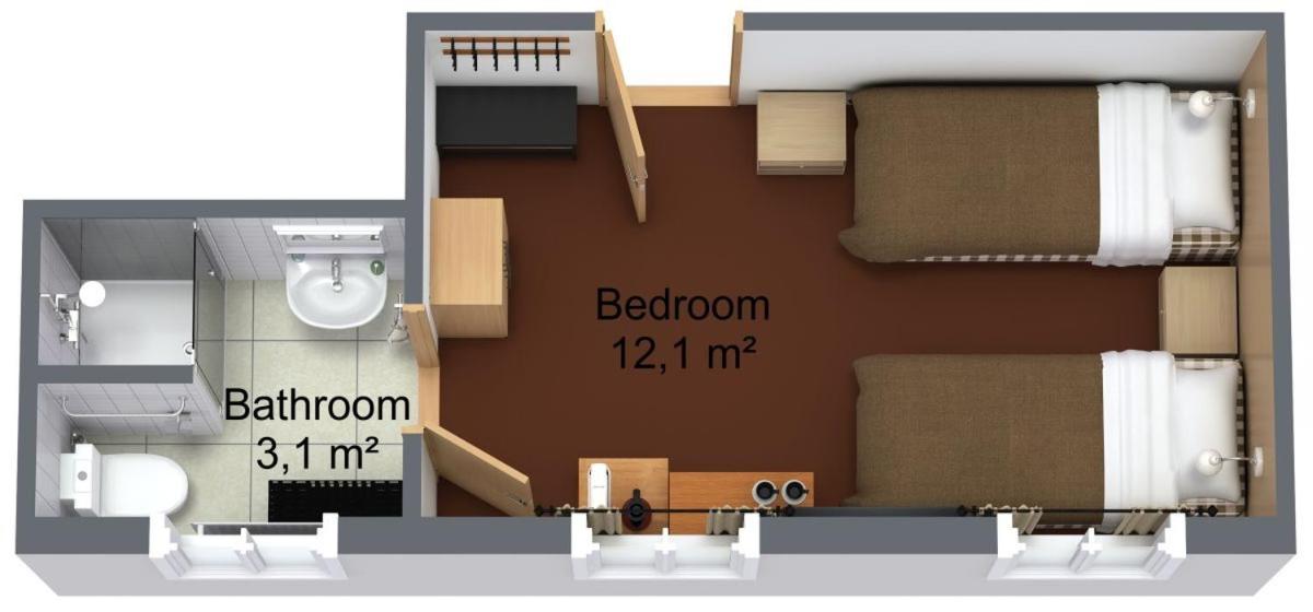 Double or Twin Room with Garden View