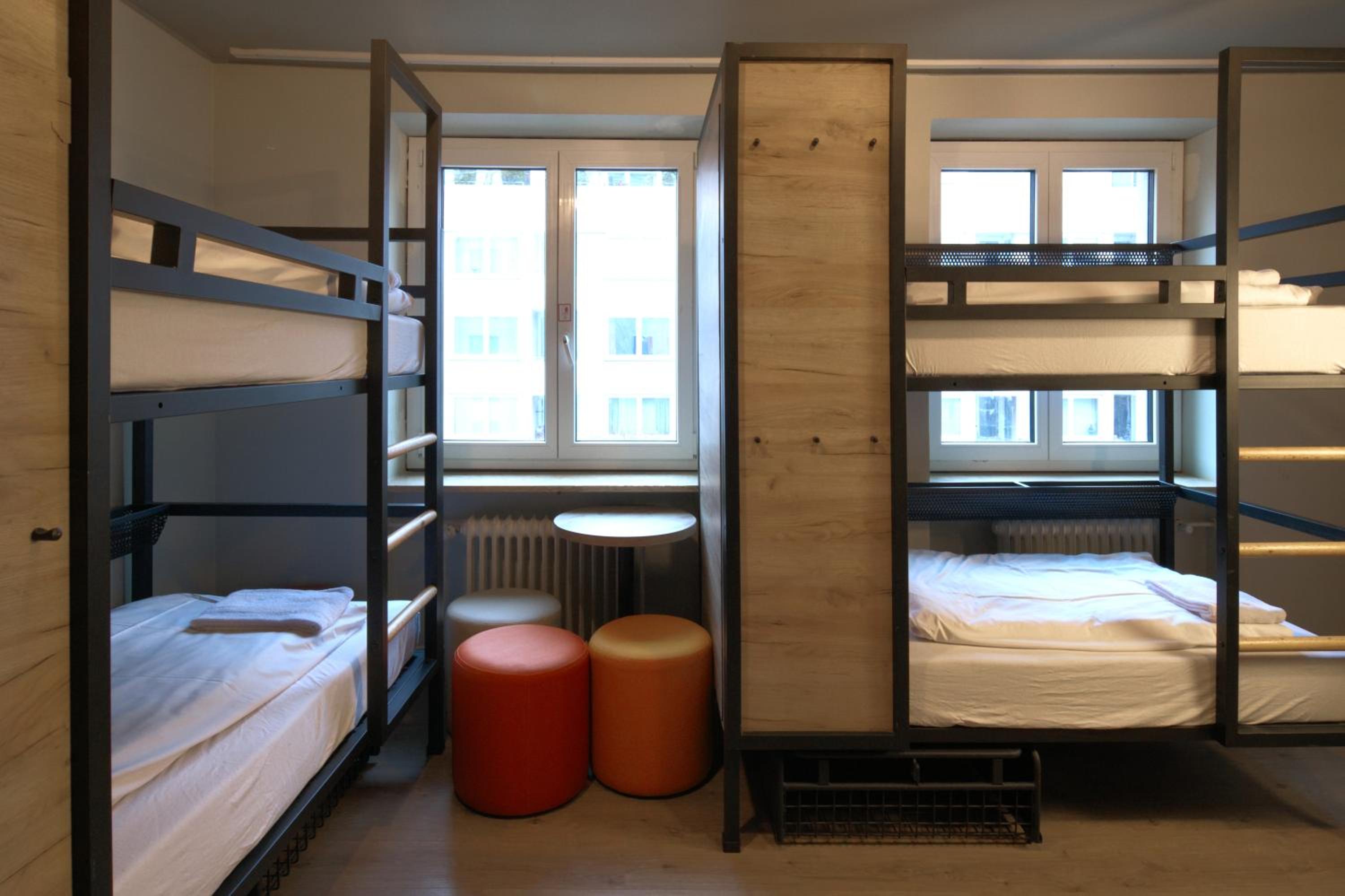הוסטל a&o מינכן האקרברוקה — Bed in 4-Bed Dormitory Room