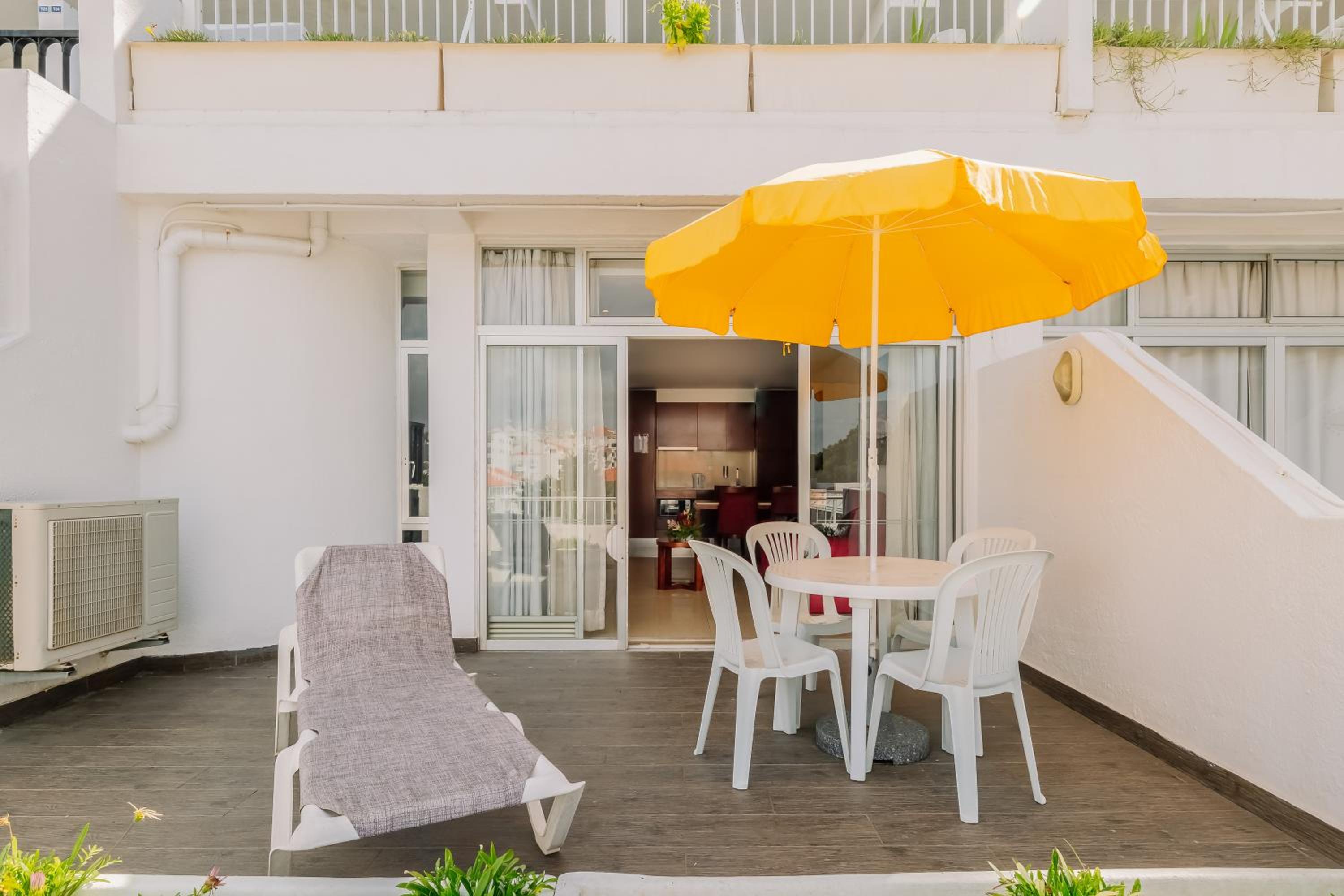Relax and enjoy the sunshine on your private terrace!