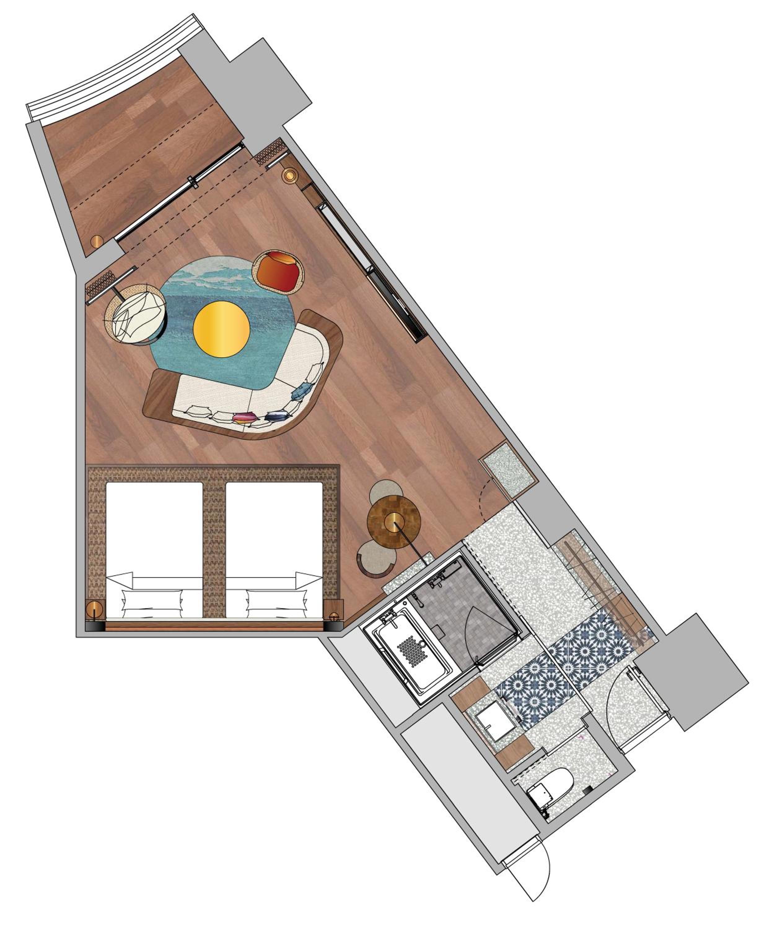 Premium Twin Room with Club Lounge Access - Photo 9