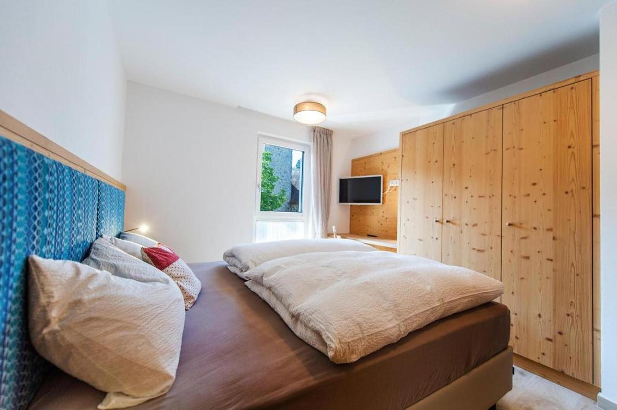Two-Bedroom Deluxe Apartment with Garden View