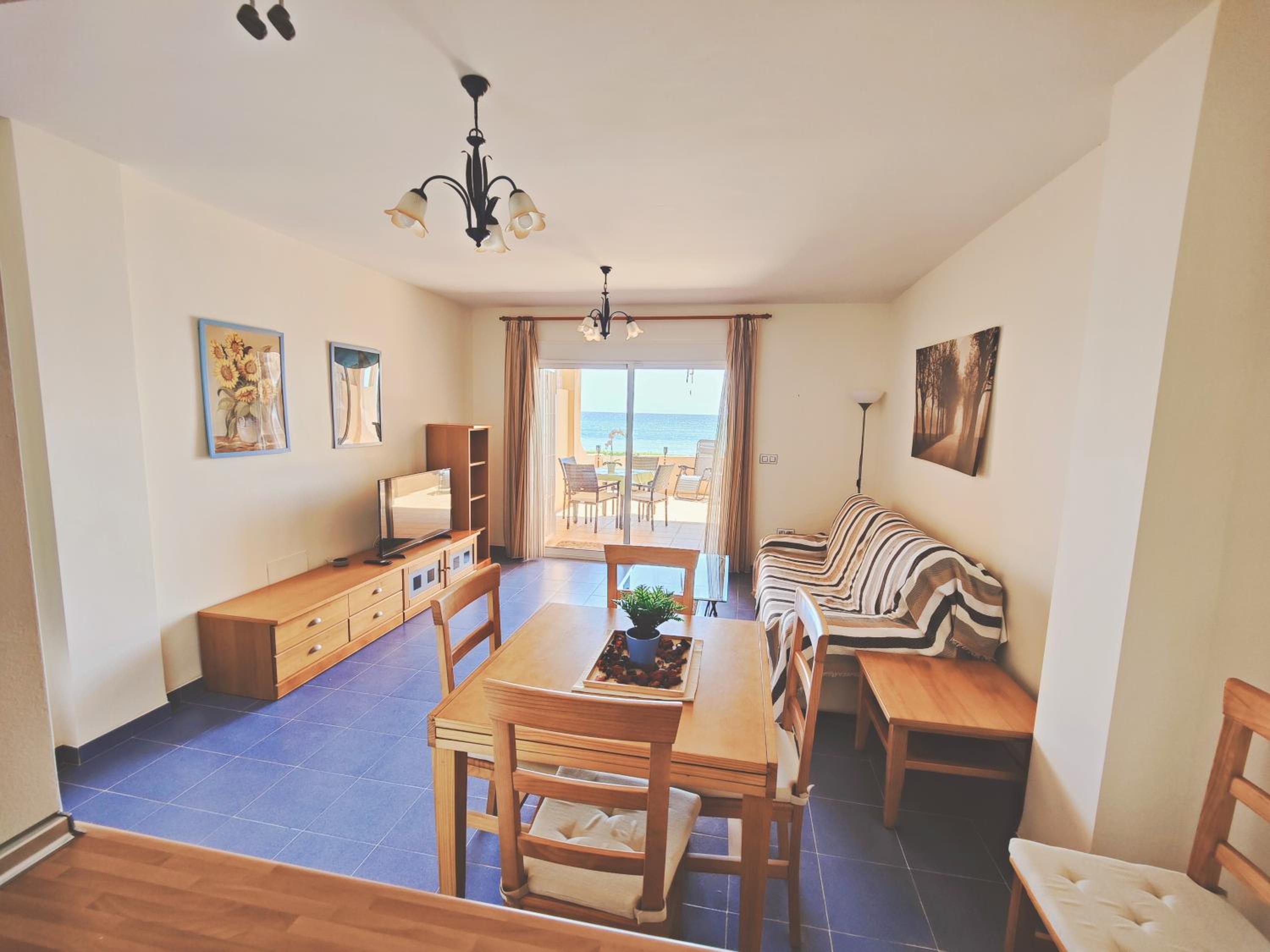 Apartamento con vista al mar