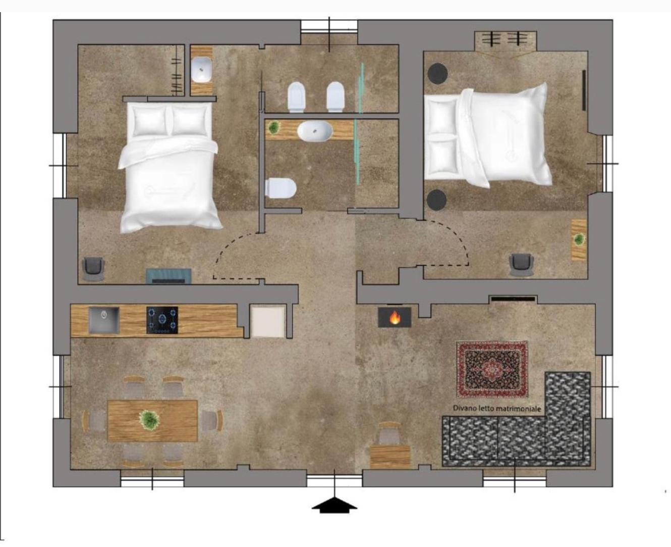 Two-Bedroom House - Photo 38
