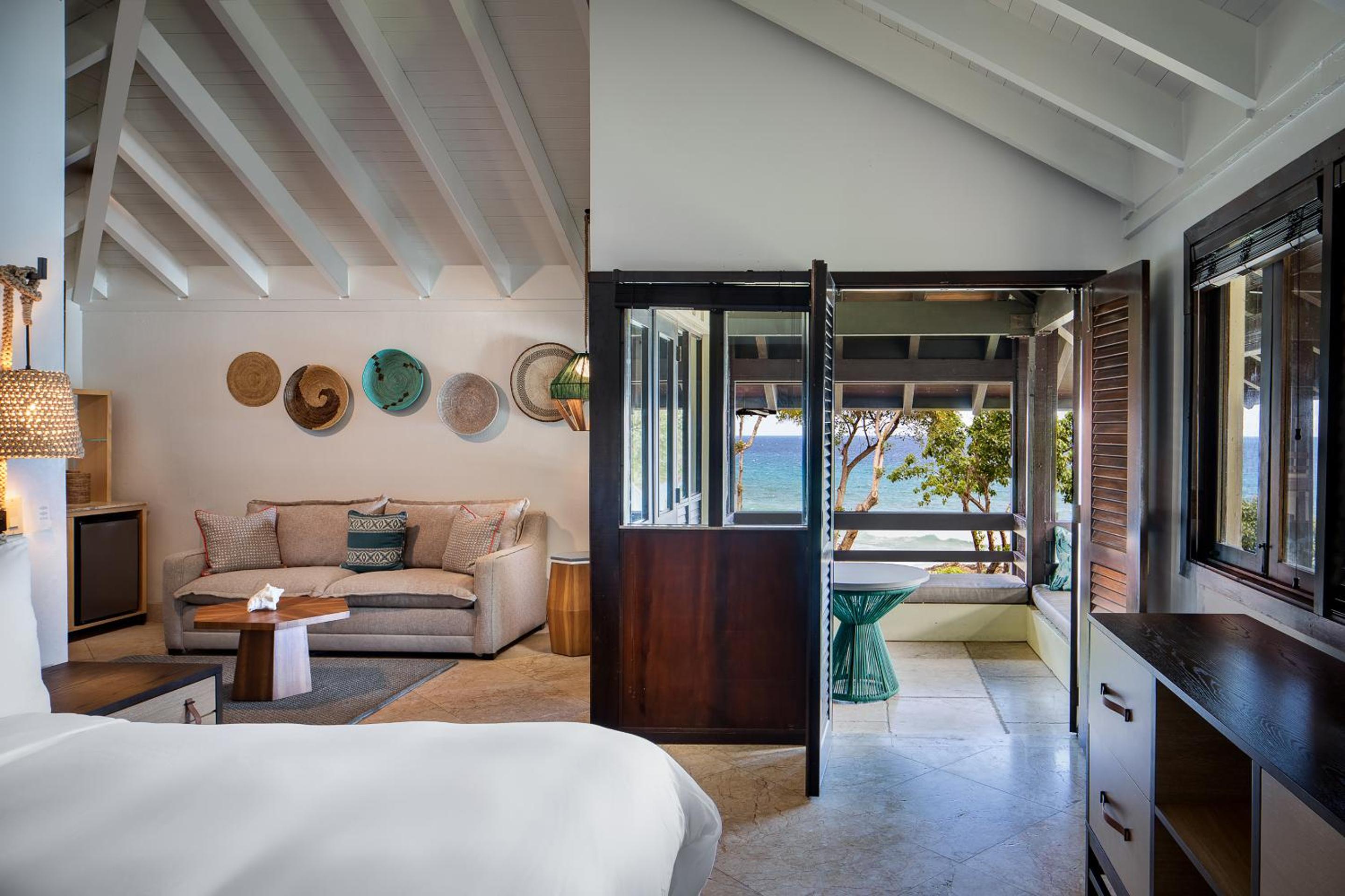 Junior King Suite with Sofa Bed and Ocean View