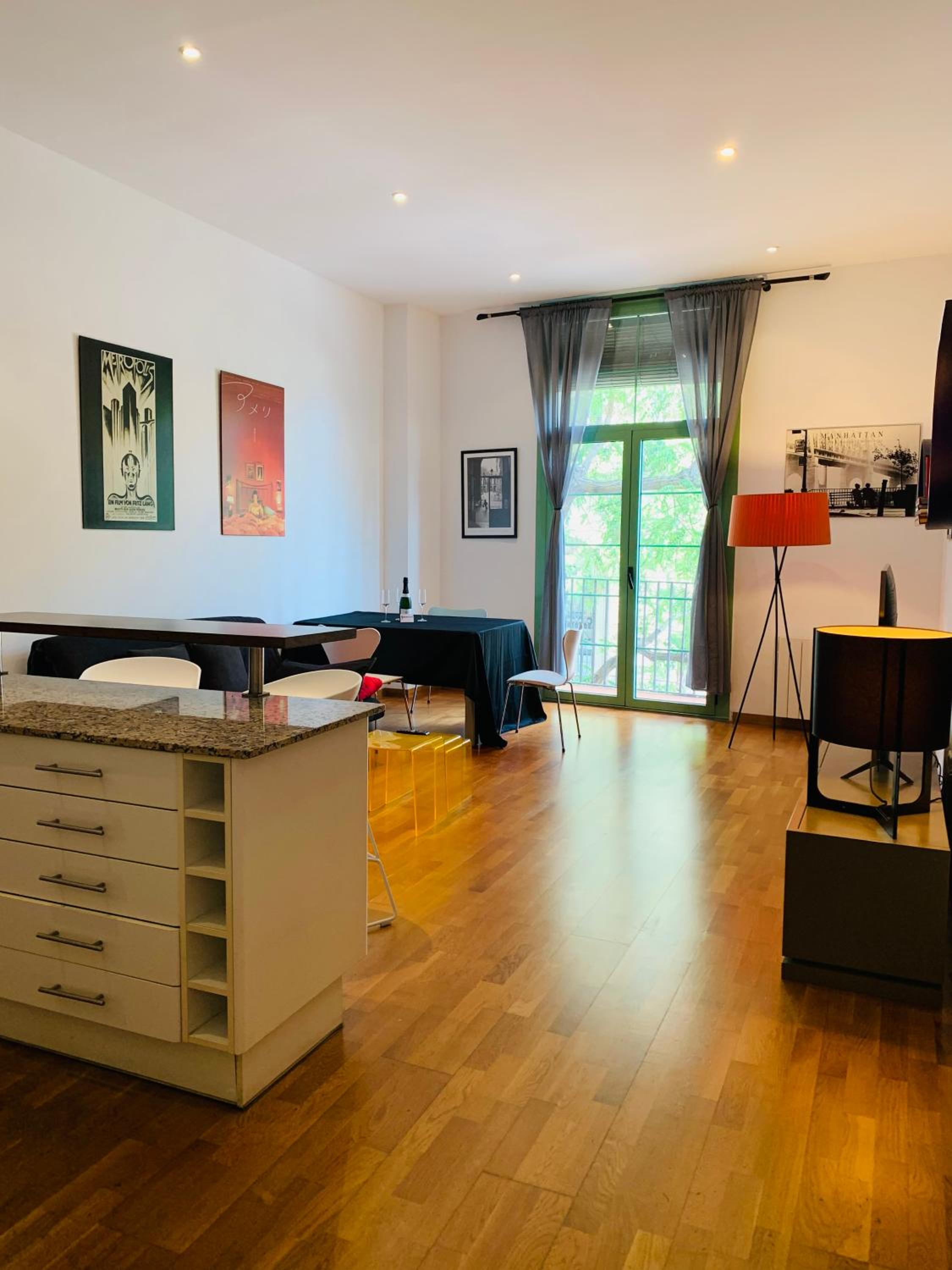 Apartamento de dos habitaciones