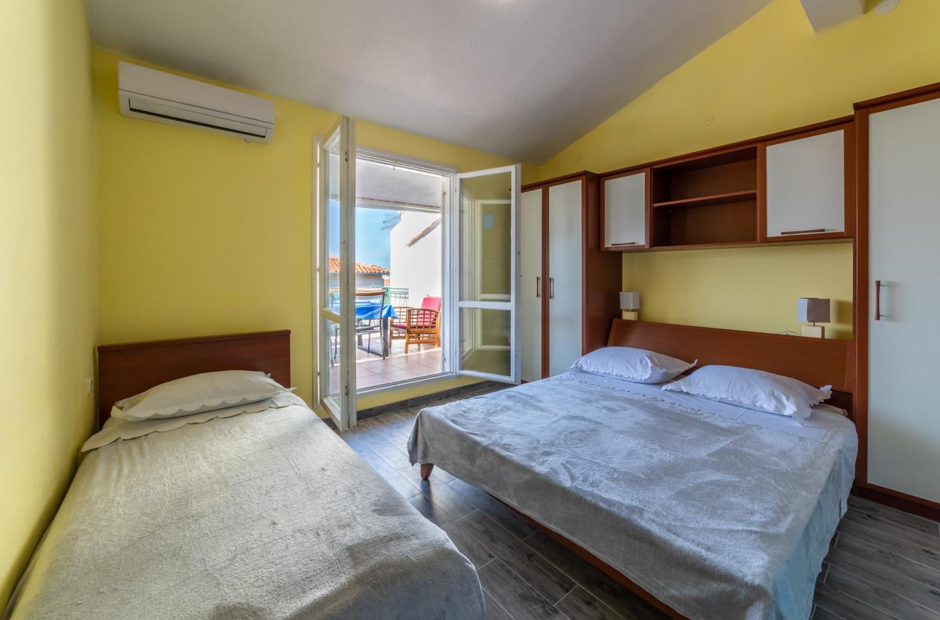 Three-Bedroom Apartment with Terrace and Sea View
