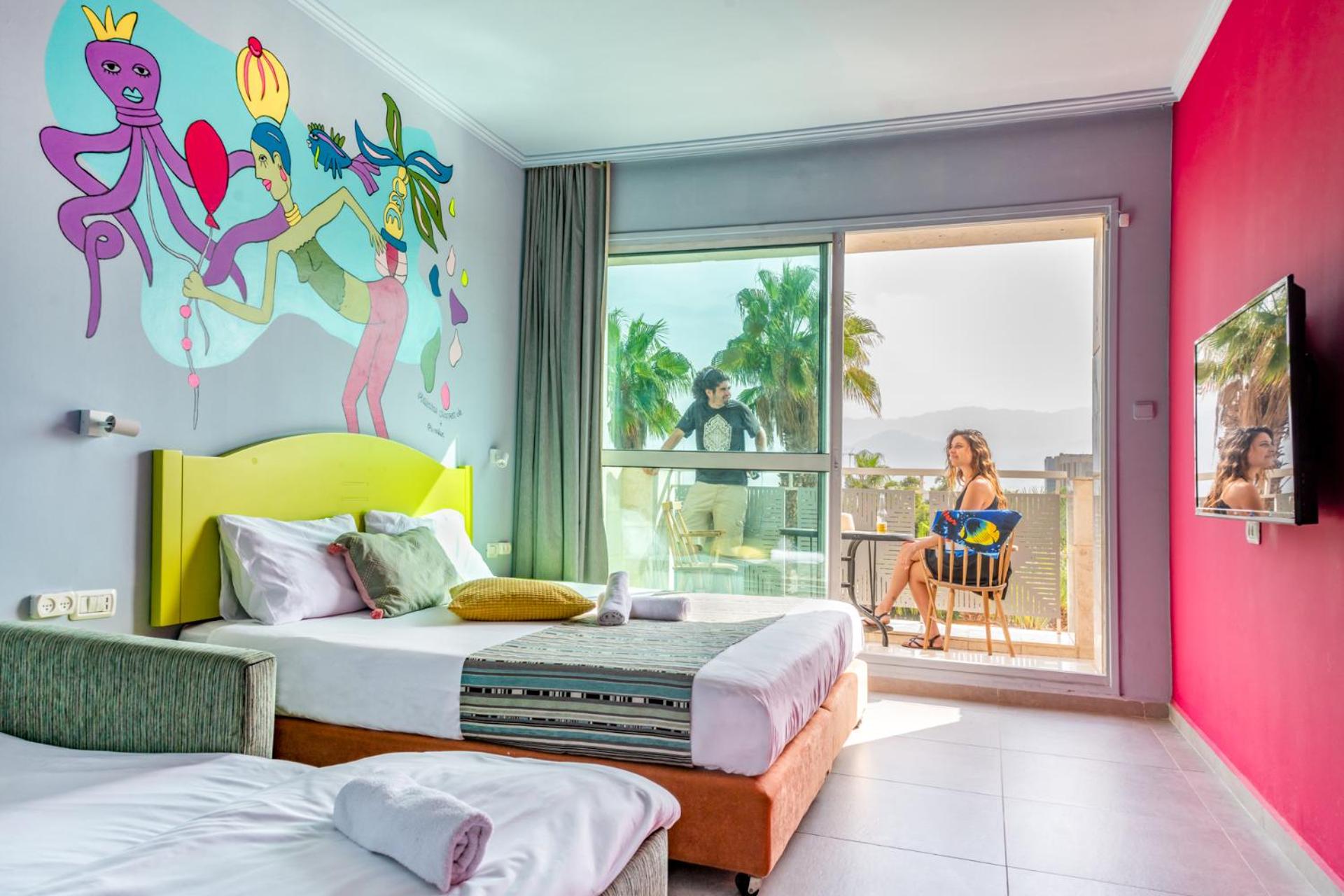 אברהם אילת — Superior Double Room with Balcony