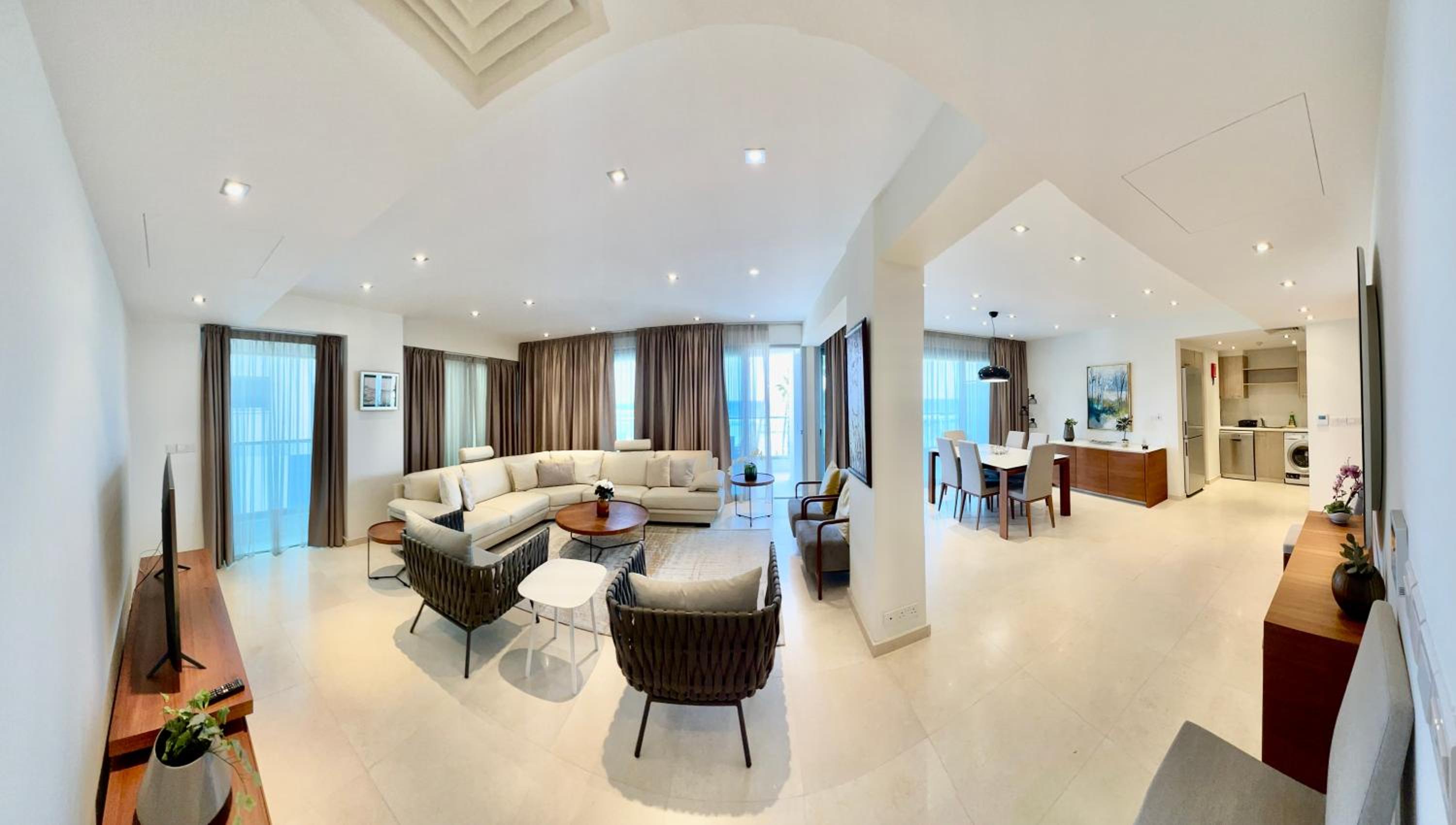 Apartamento con vista al mar