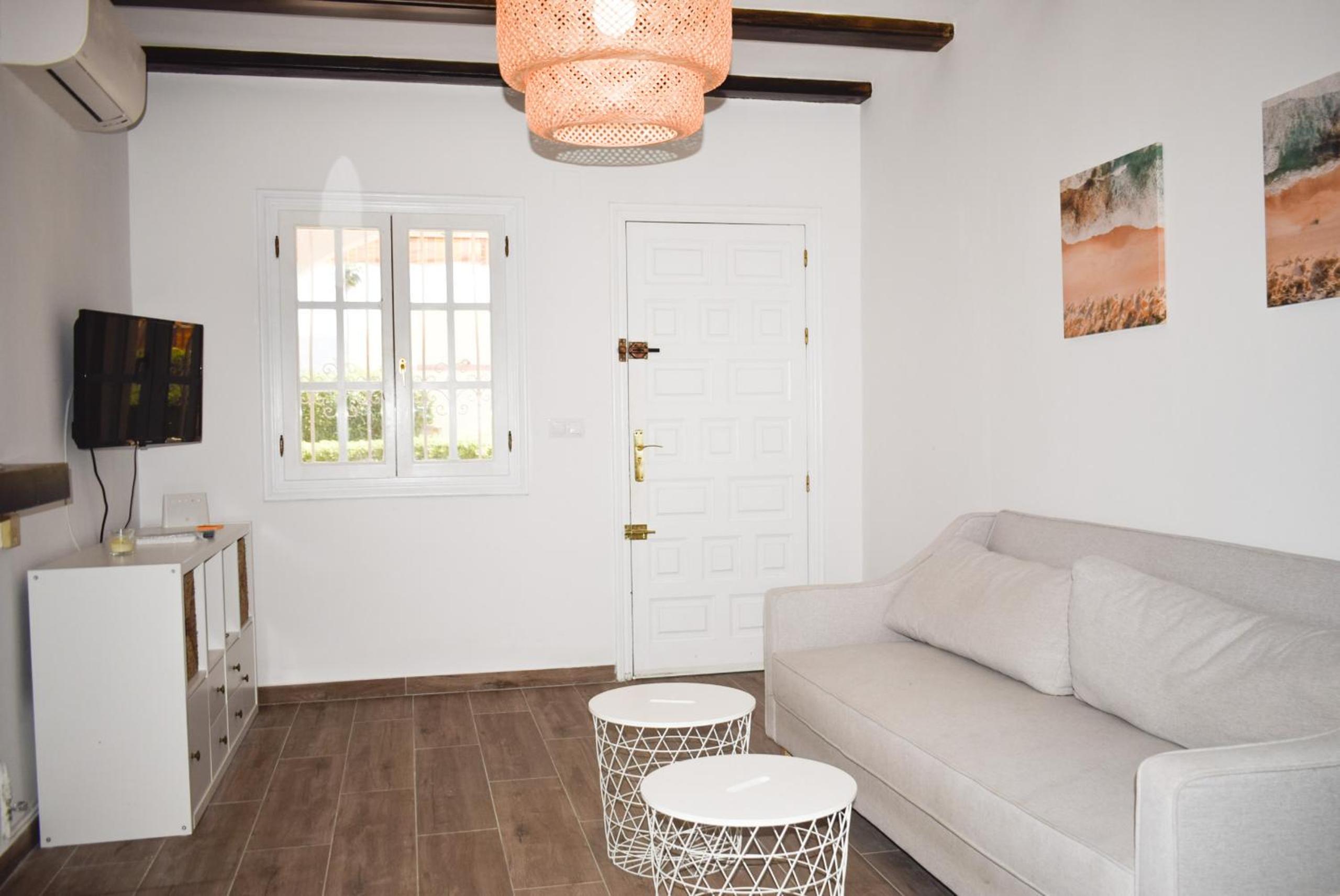Apartamento con vista al jardín