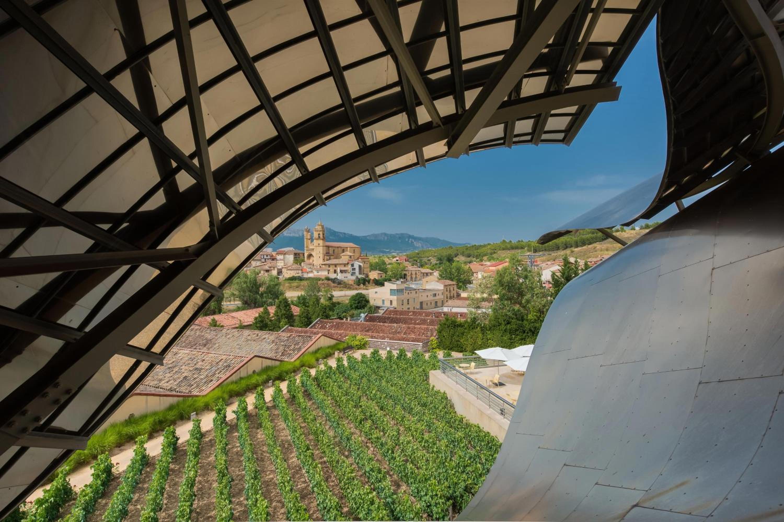 Premium Gehry, Guest room, 1 King, Elciego village view