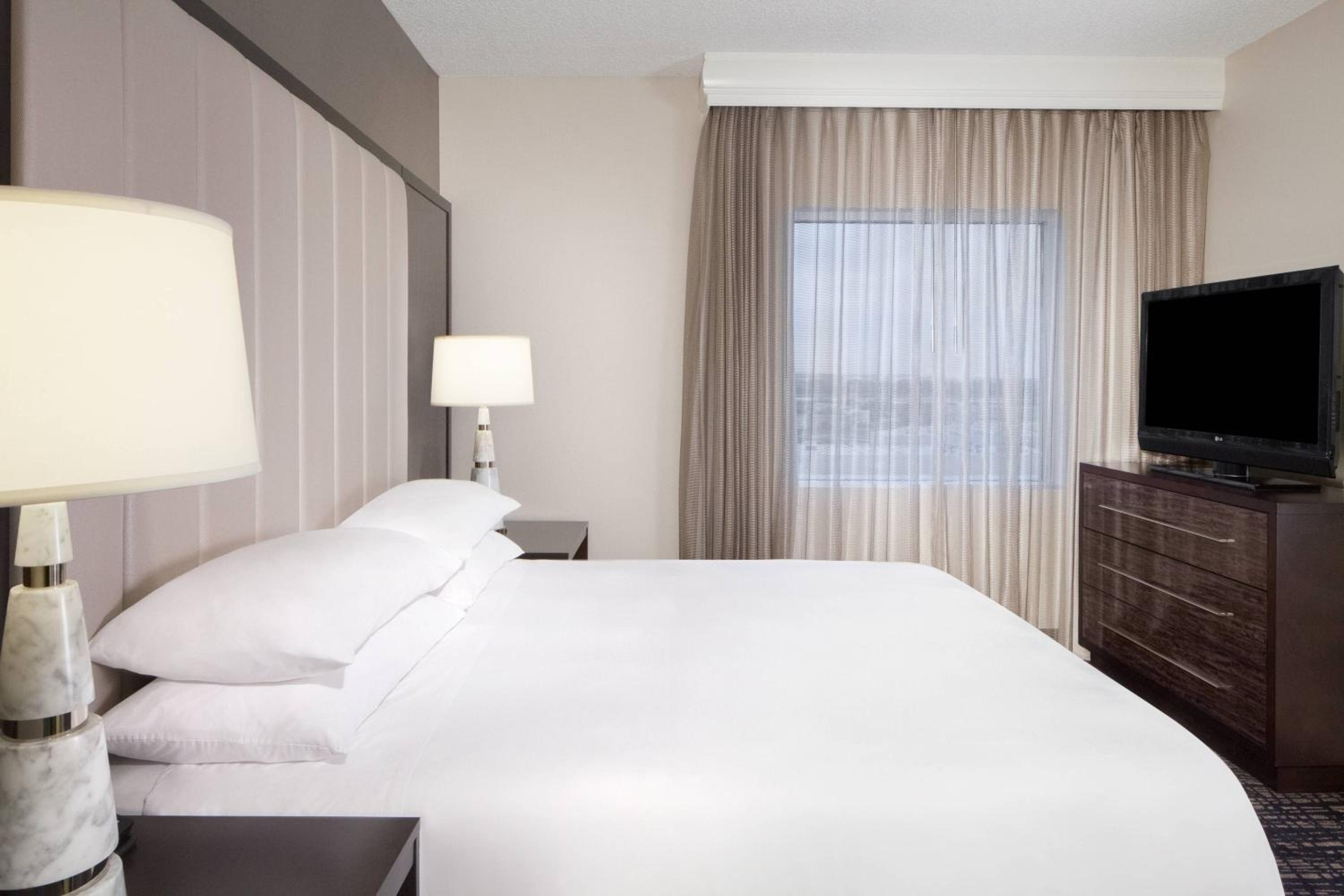 One Bedroom Suite with One King Bed and Sofa Bed - High Floor photo 2