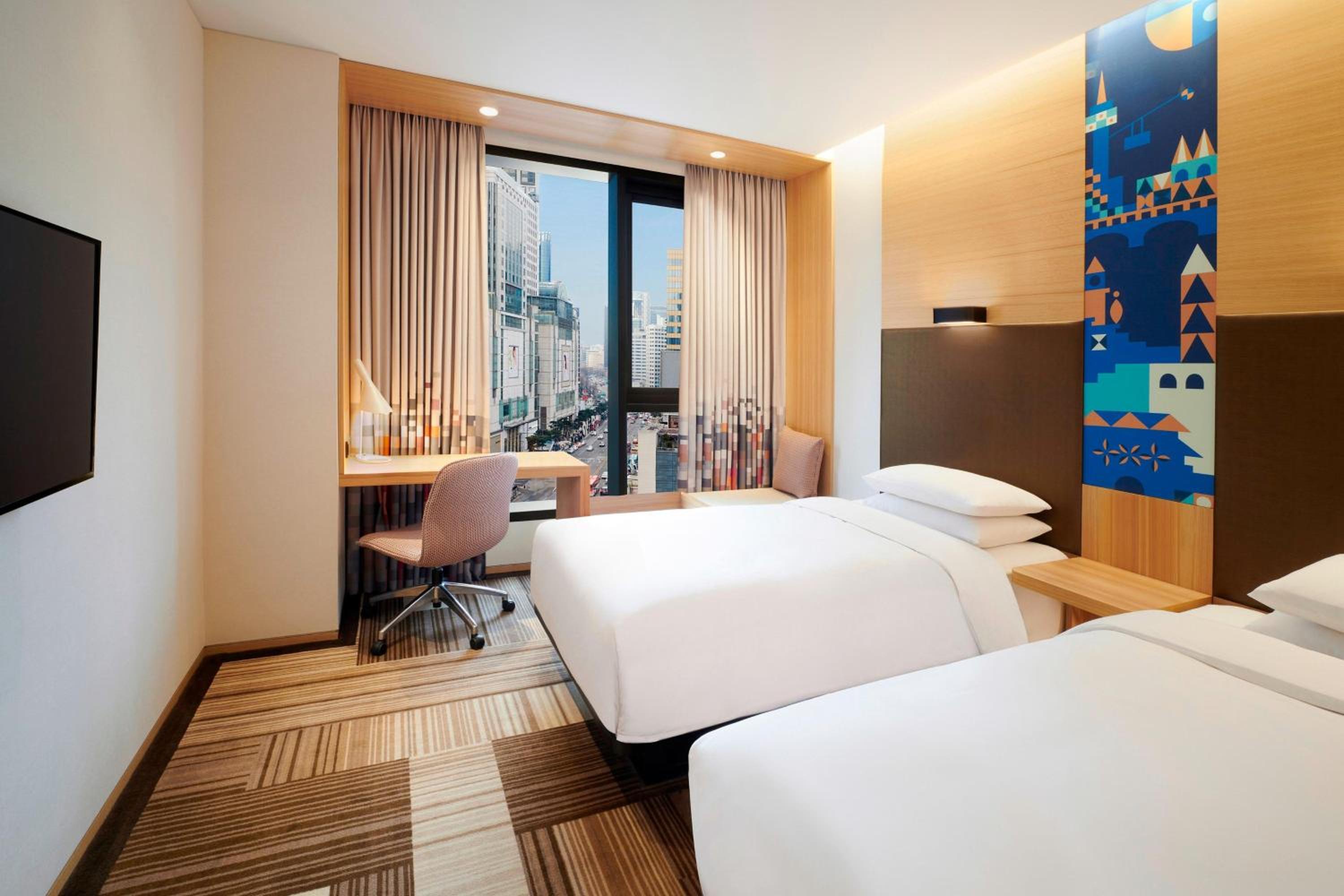 Aloft Room, 2 Twin/Single Beds