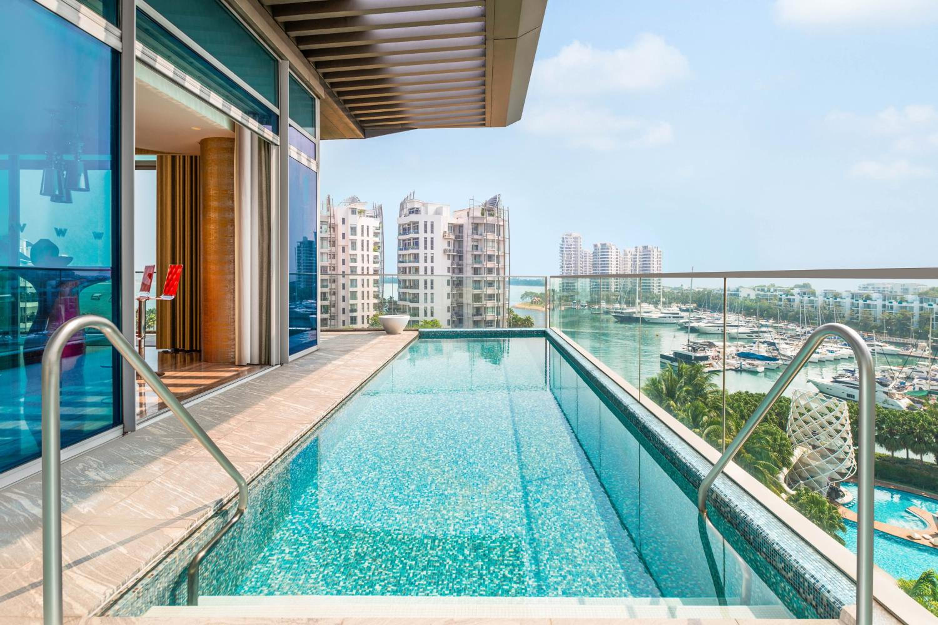 Supreme Suite, 1 Bedroom Larger Suite, 1 Super King Bed, Pool view, Balcony, Top Floor, Private Outdoor Pool