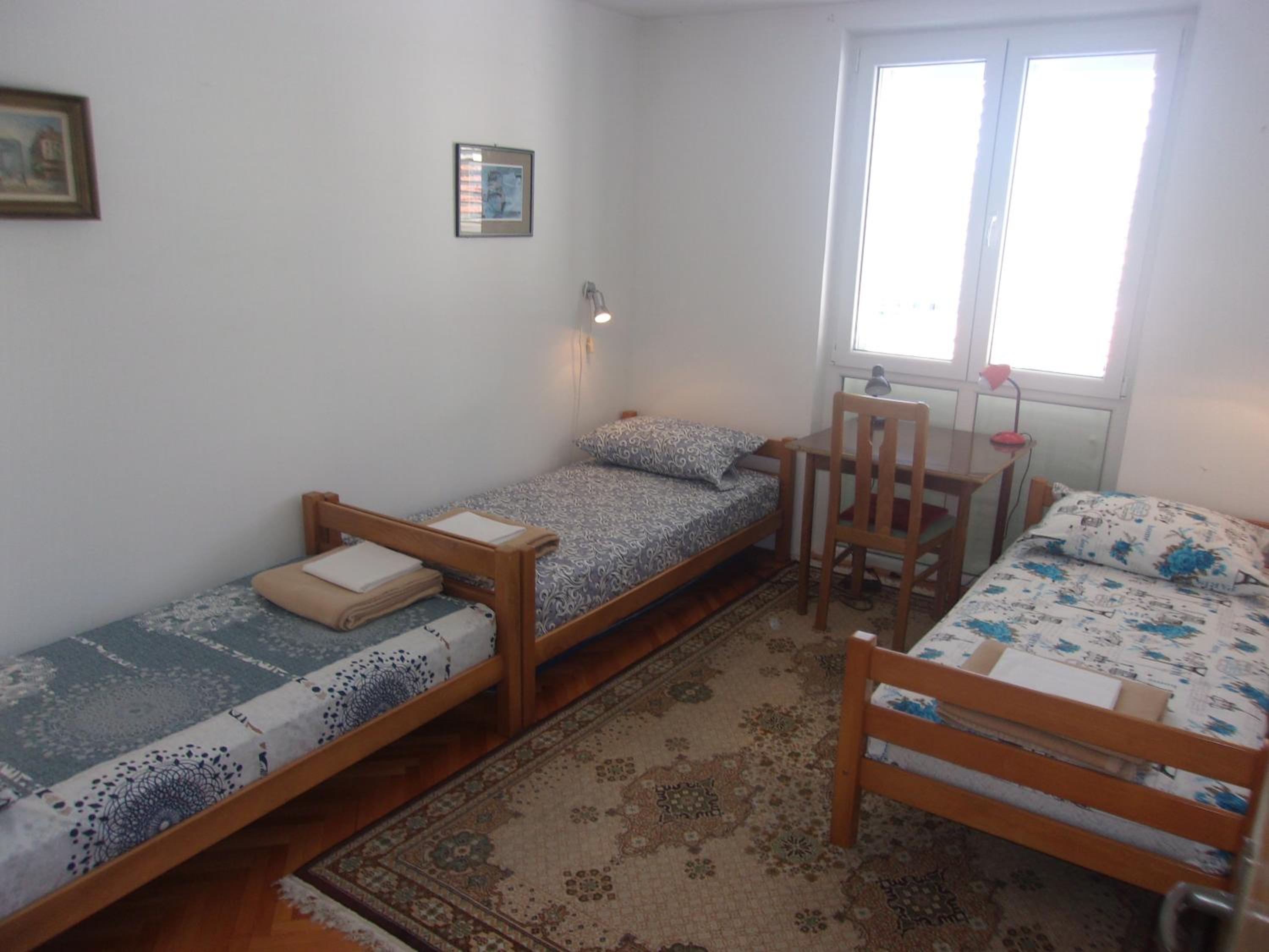 Single Bed in Female Dormitory Room