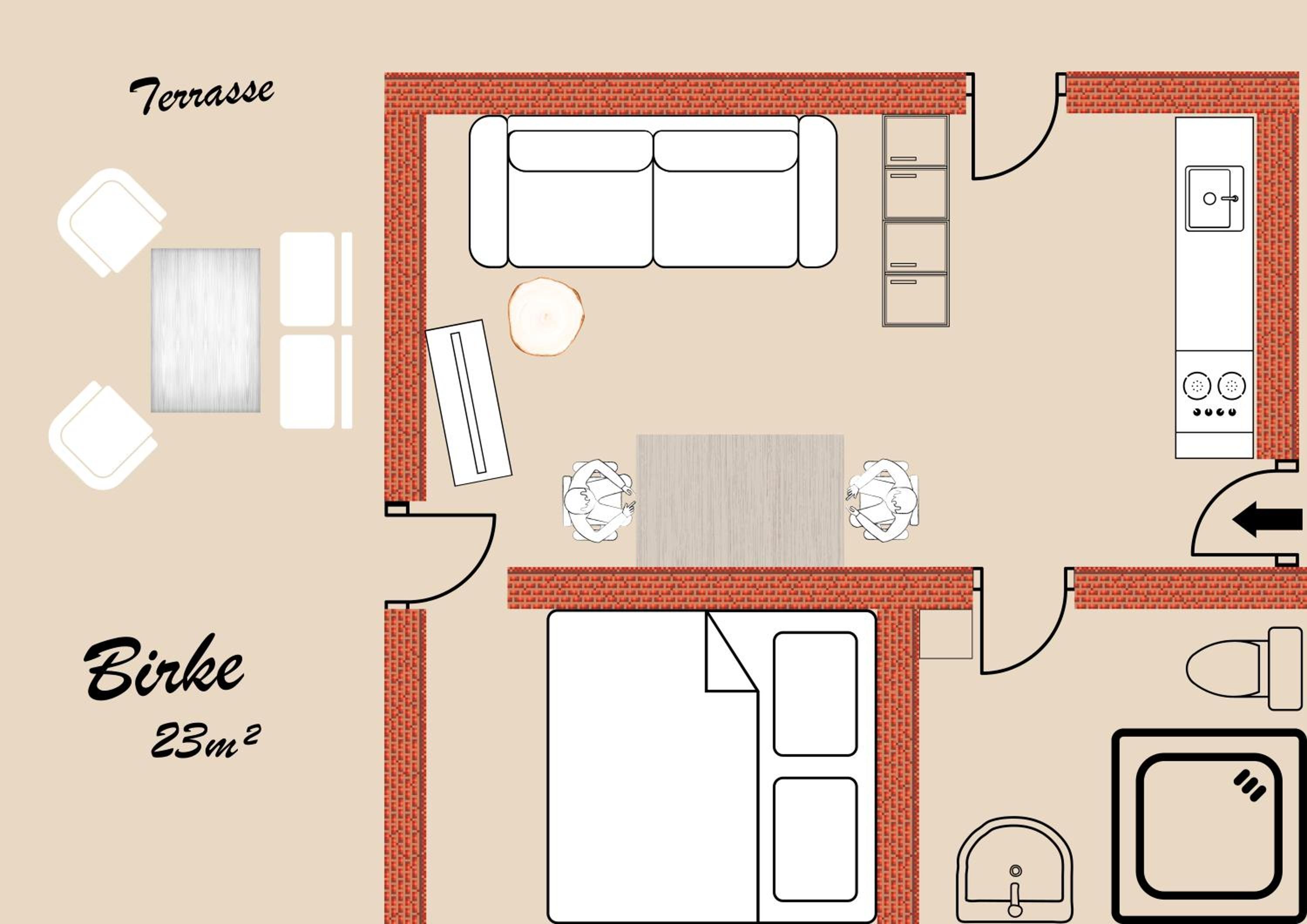 Apartment with Terrace photo 3