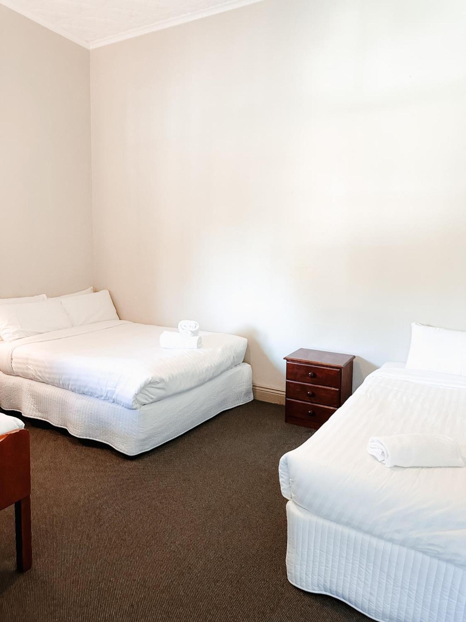 Family Room with Shared Bathroom