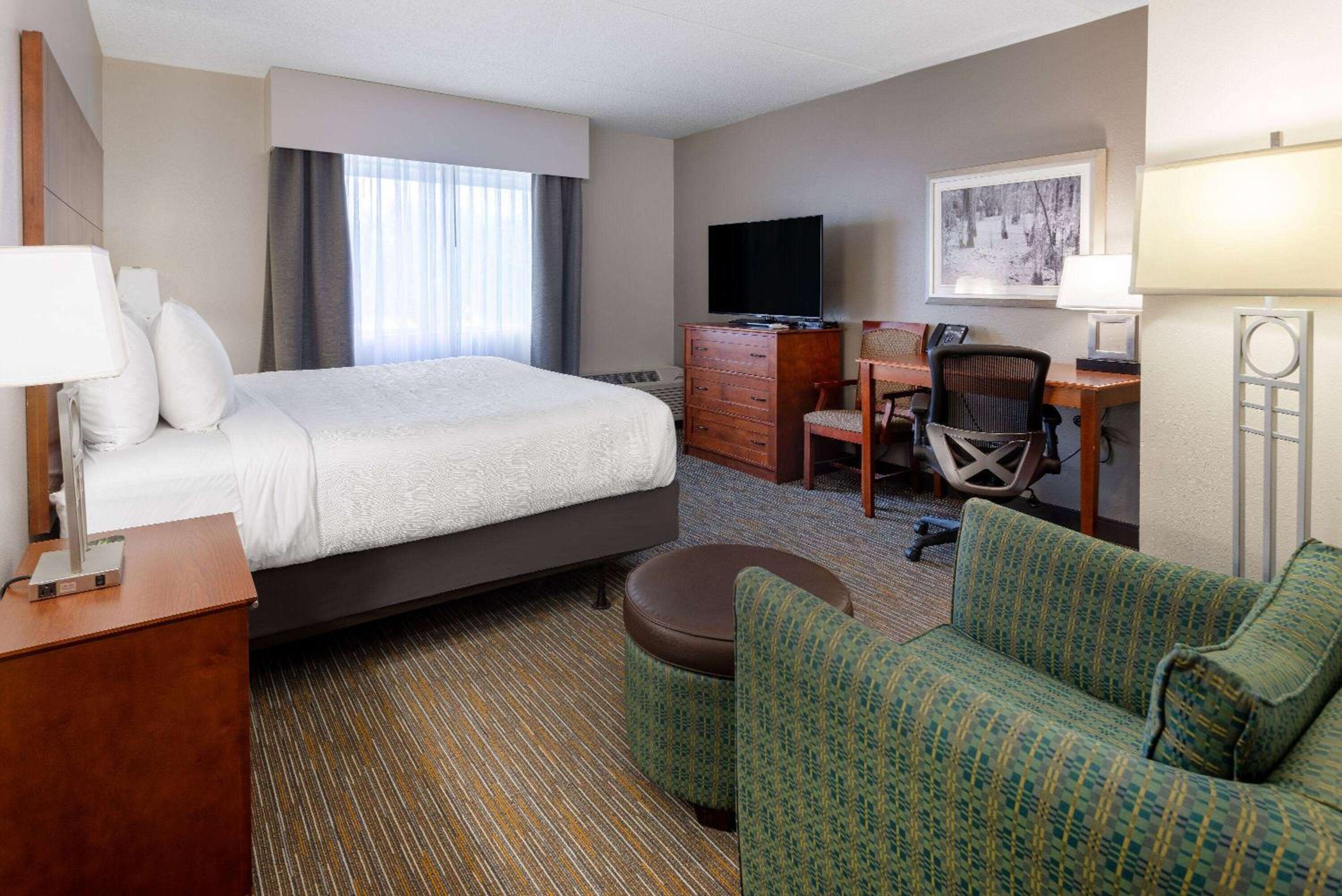 One-Bedroom King Suite with Roll-In Shower - Mobility/Hearing Accessible/ Non-Smoking - Photo 1