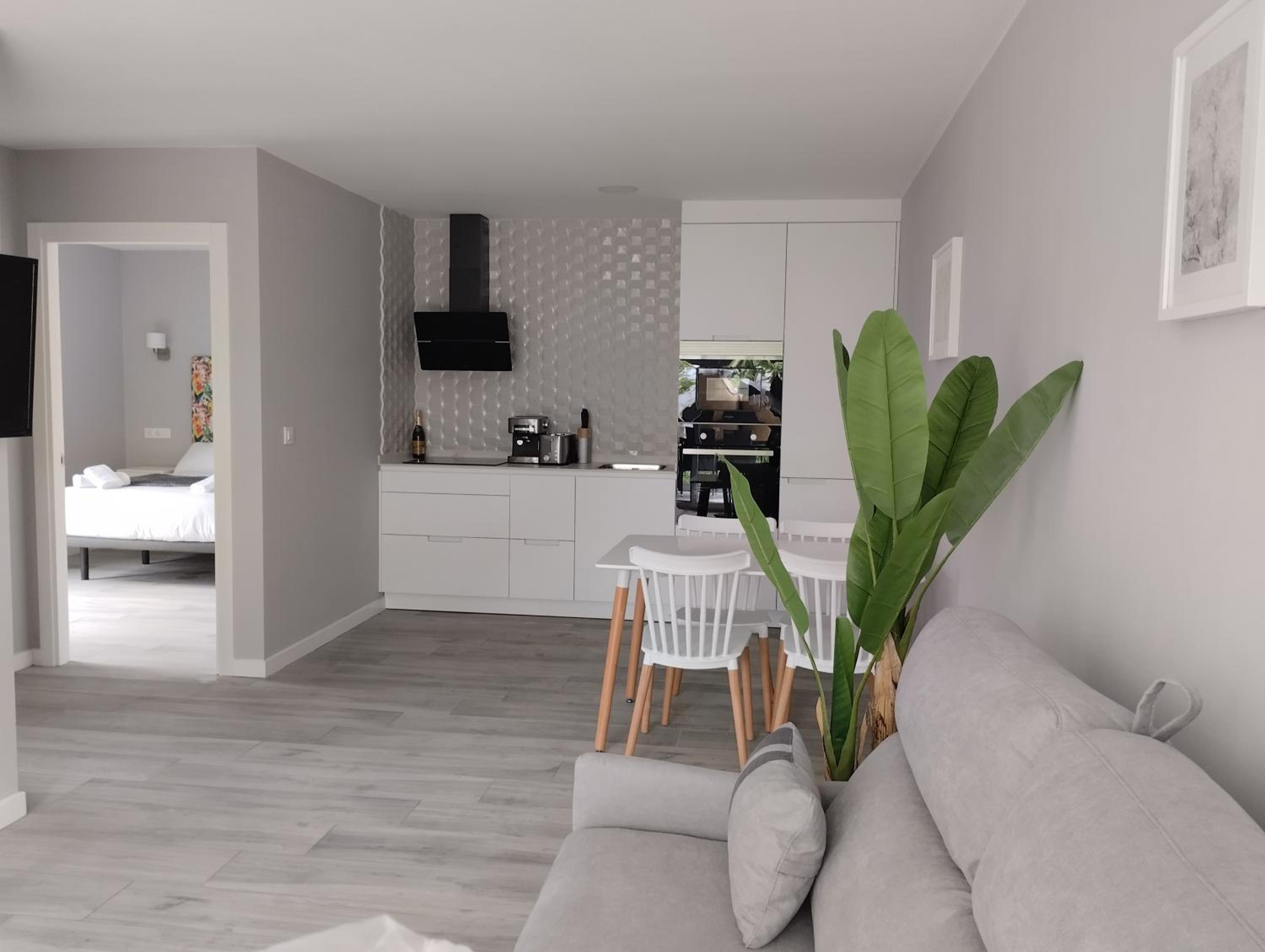 Apartamento de dos habitaciones