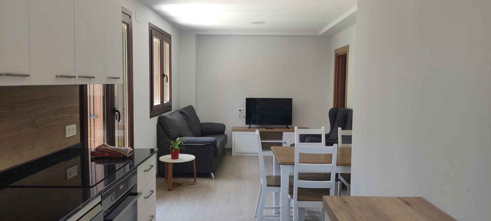 Apartamento de dos habitaciones