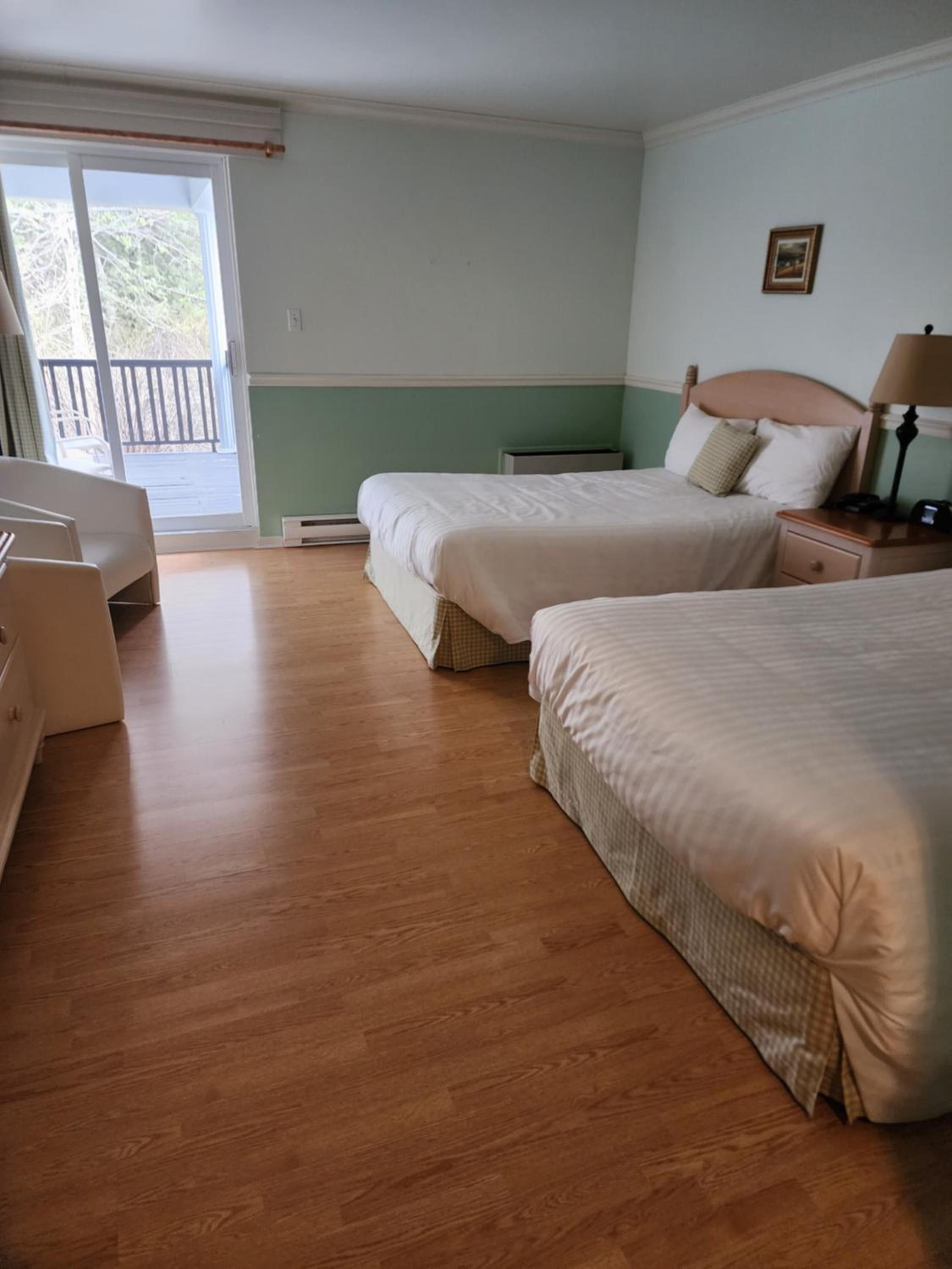 Double Room With Two Double Beds With Balcony