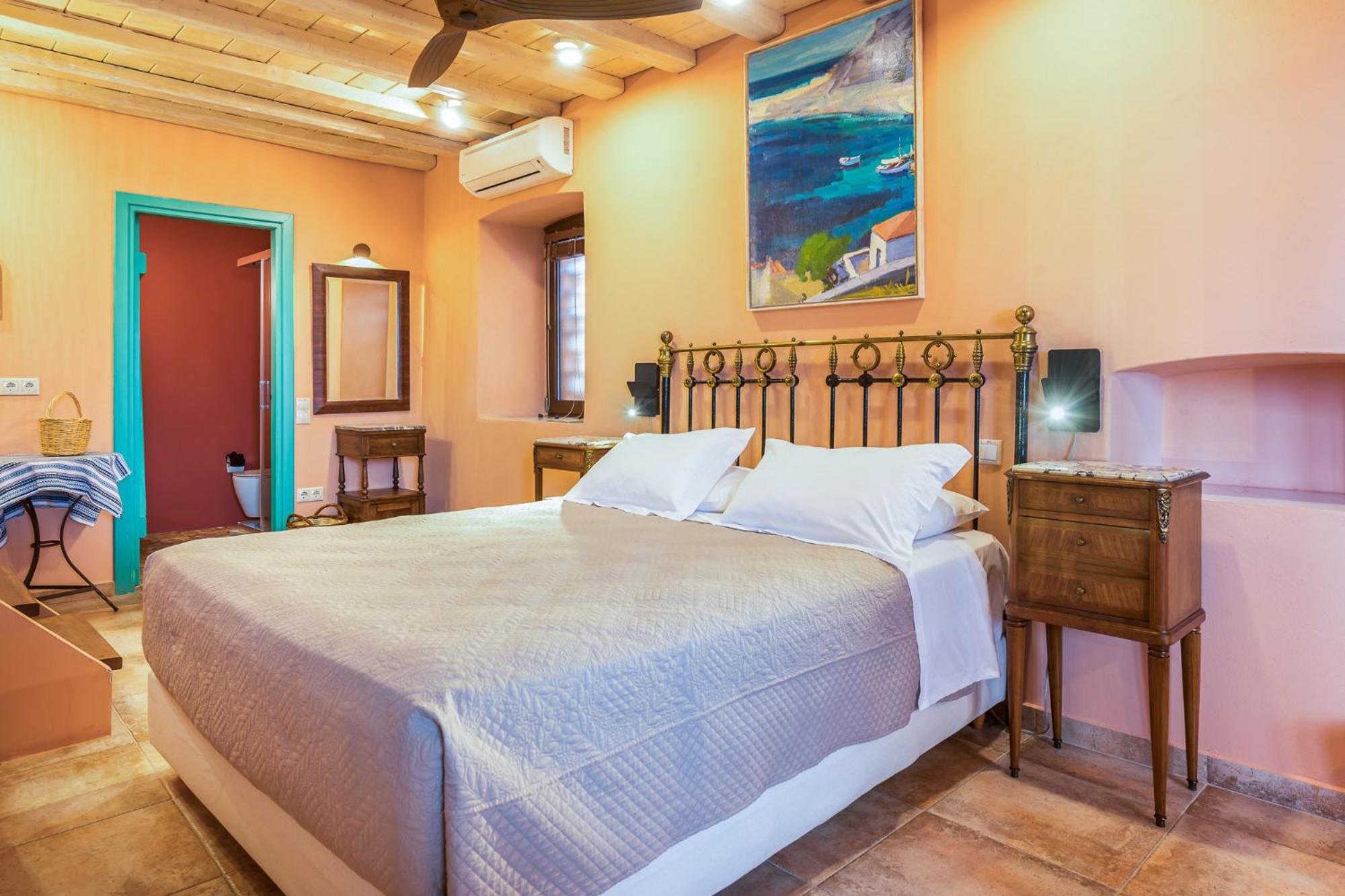 Maisonette with veranda and panoramic sea view