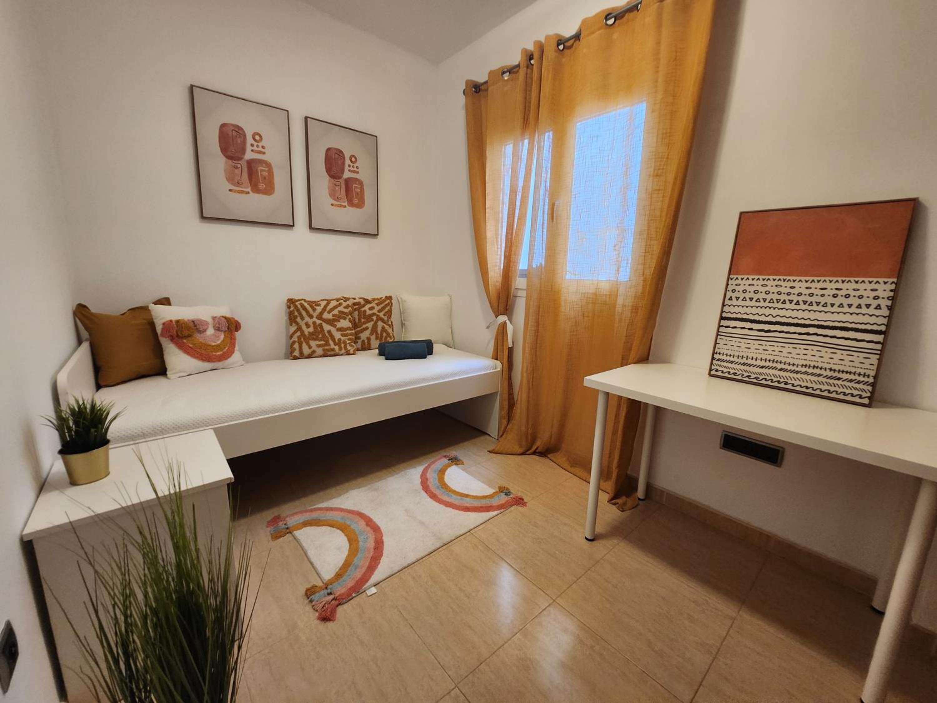 Apartamento de dos habitaciones